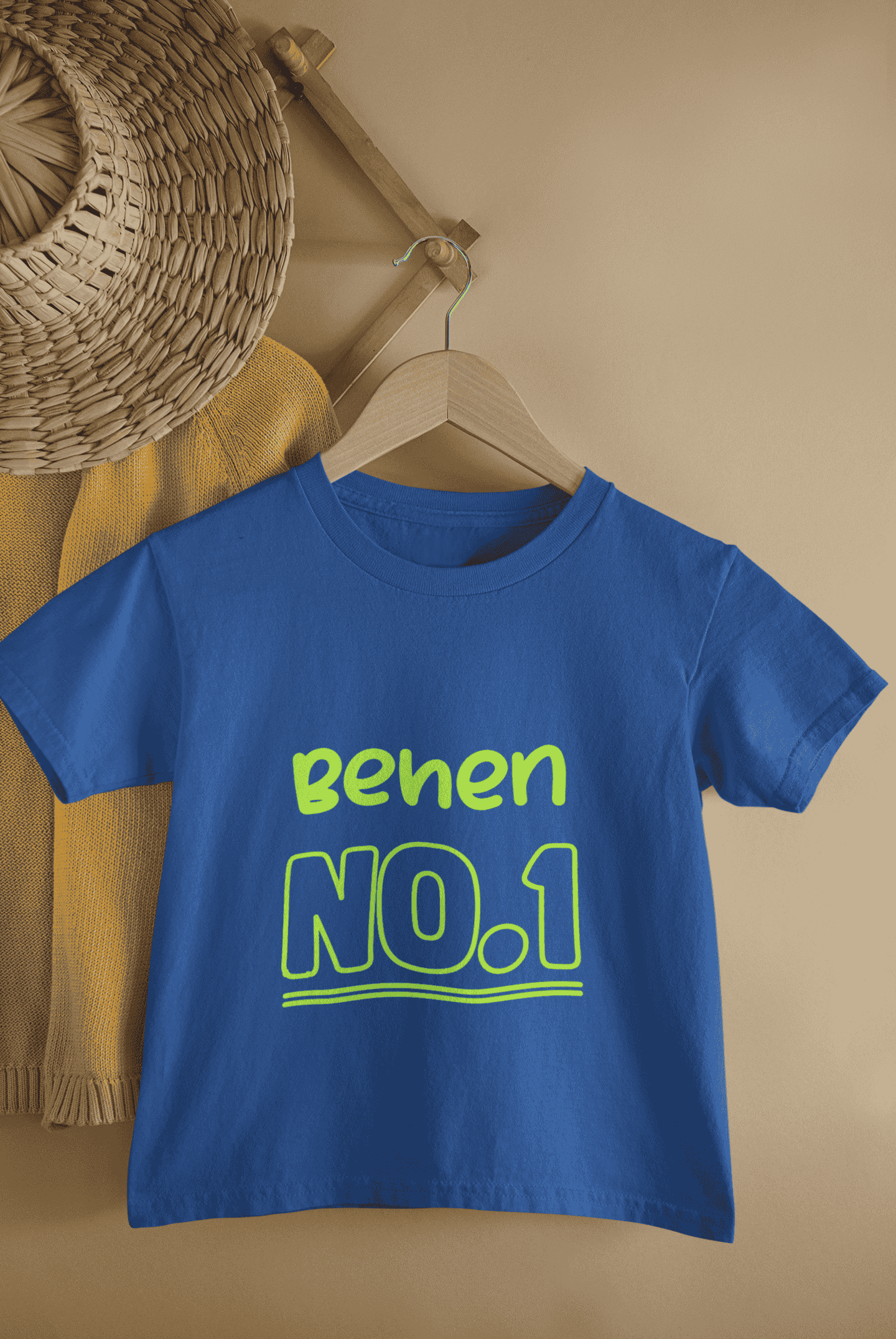 Behen No.1 Rakshabandhan Half Sleeves T-Shirt for Boys -FunkyTeesClub