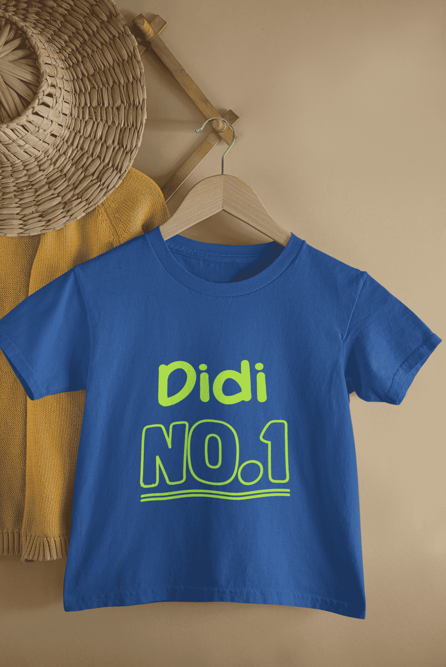 Didi No.1 Rakshabandhan Half Sleeves T-Shirt For Girls -FunkyTeesClub