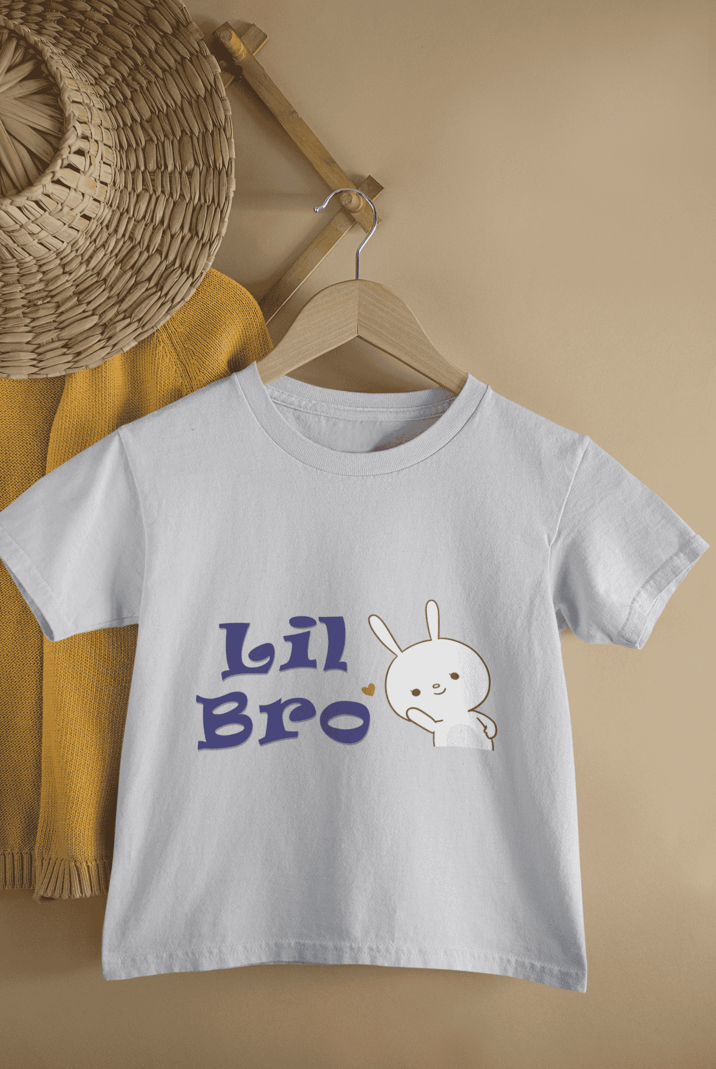 Lil Bro Rakshabandhan Half Sleeves T-Shirt for Boys -FunkyTeesClub
