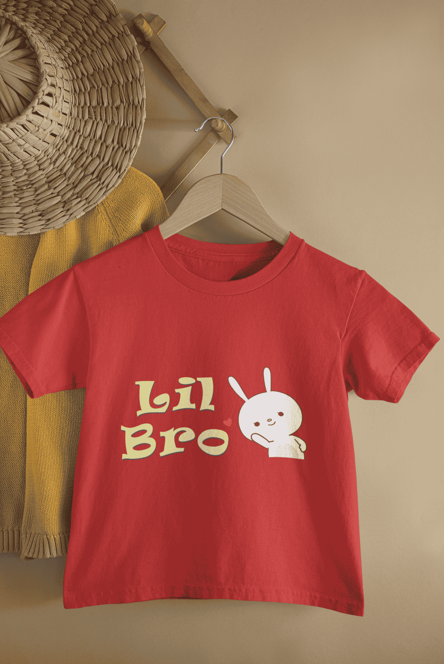 Lil Bro Rakshabandhan Half Sleeves T-Shirt for Boys -FunkyTeesClub