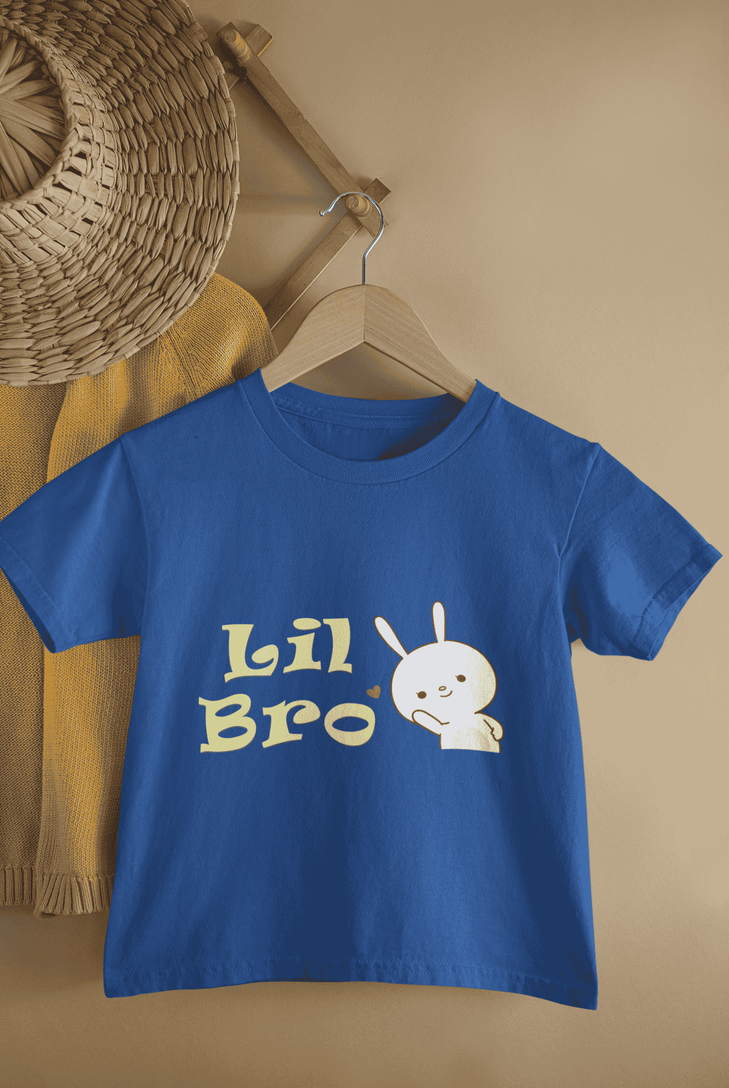 Lil Bro Rakshabandhan Half Sleeves T-Shirt for Boys -FunkyTeesClub