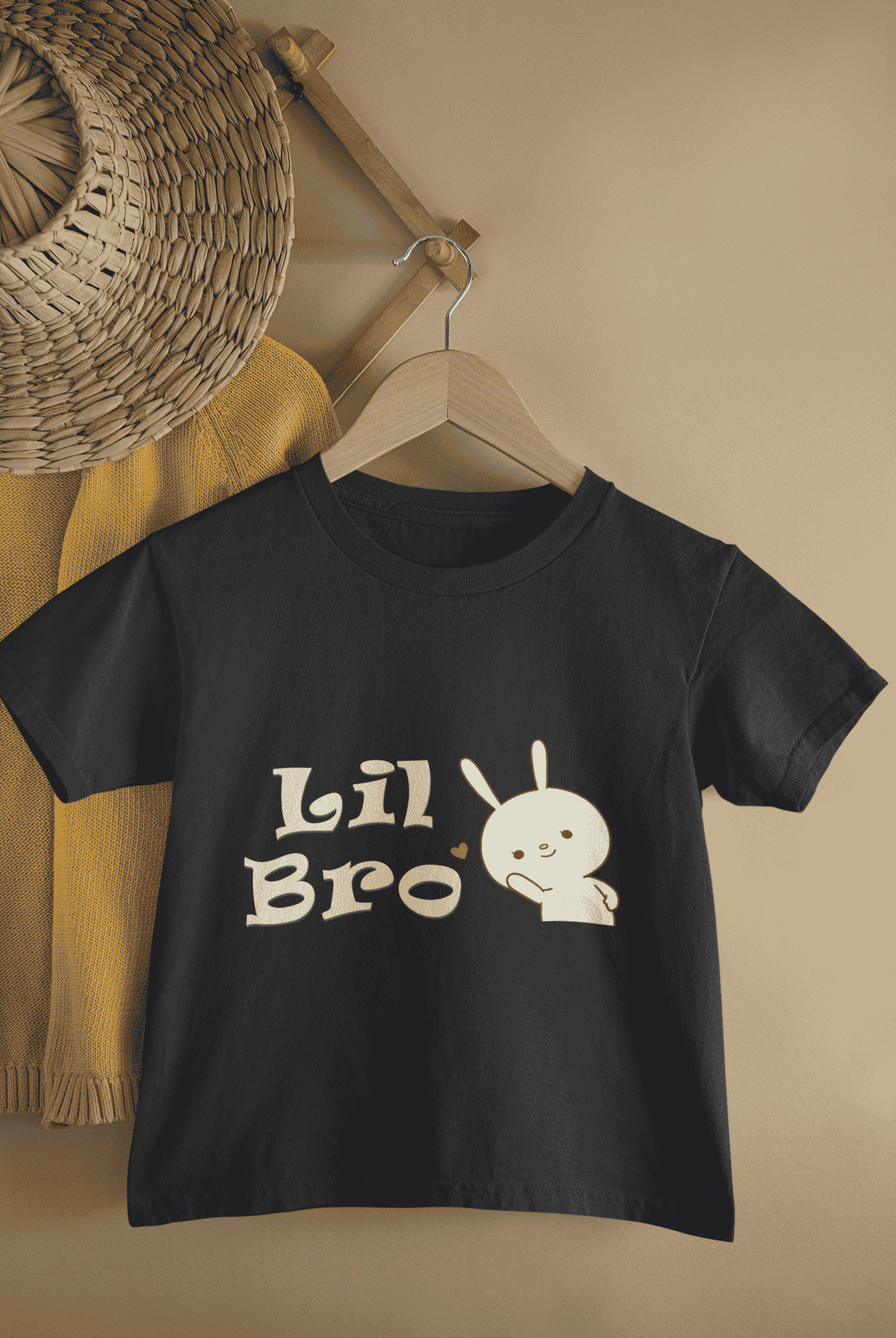 Lil Bro Rakshabandhan Half Sleeves T-Shirt for Boys -FunkyTeesClub