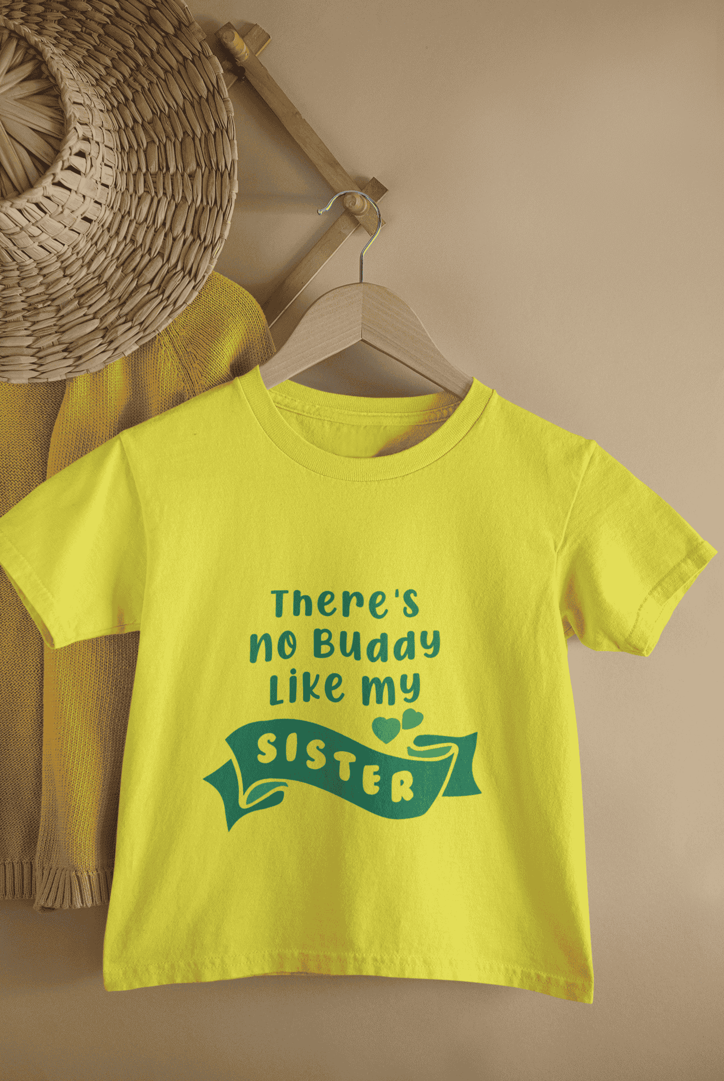 There Is No Buddy Like My Sister Rakshabandhan Half Sleeves T-Shirt for Boys -FunkyTeesClub