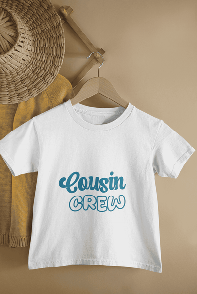 Cousin Crew Rakshabandhan Half Sleeves T-Shirt For Girls -FunkyTeesClub