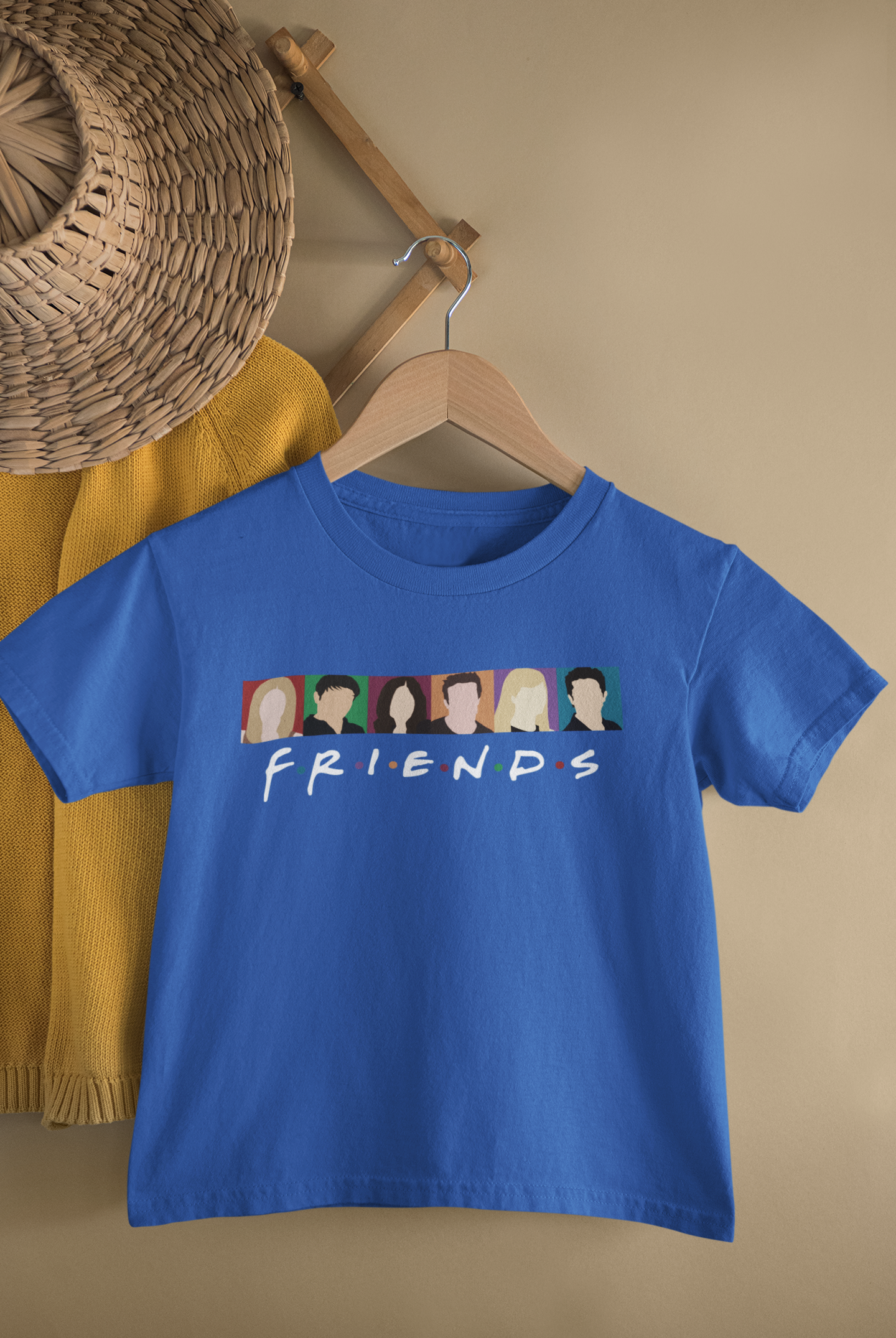 F.R.I.E.N.D.S Friends Web Series Half Sleeves T-Shirt for Boy-FunkyTeesClub