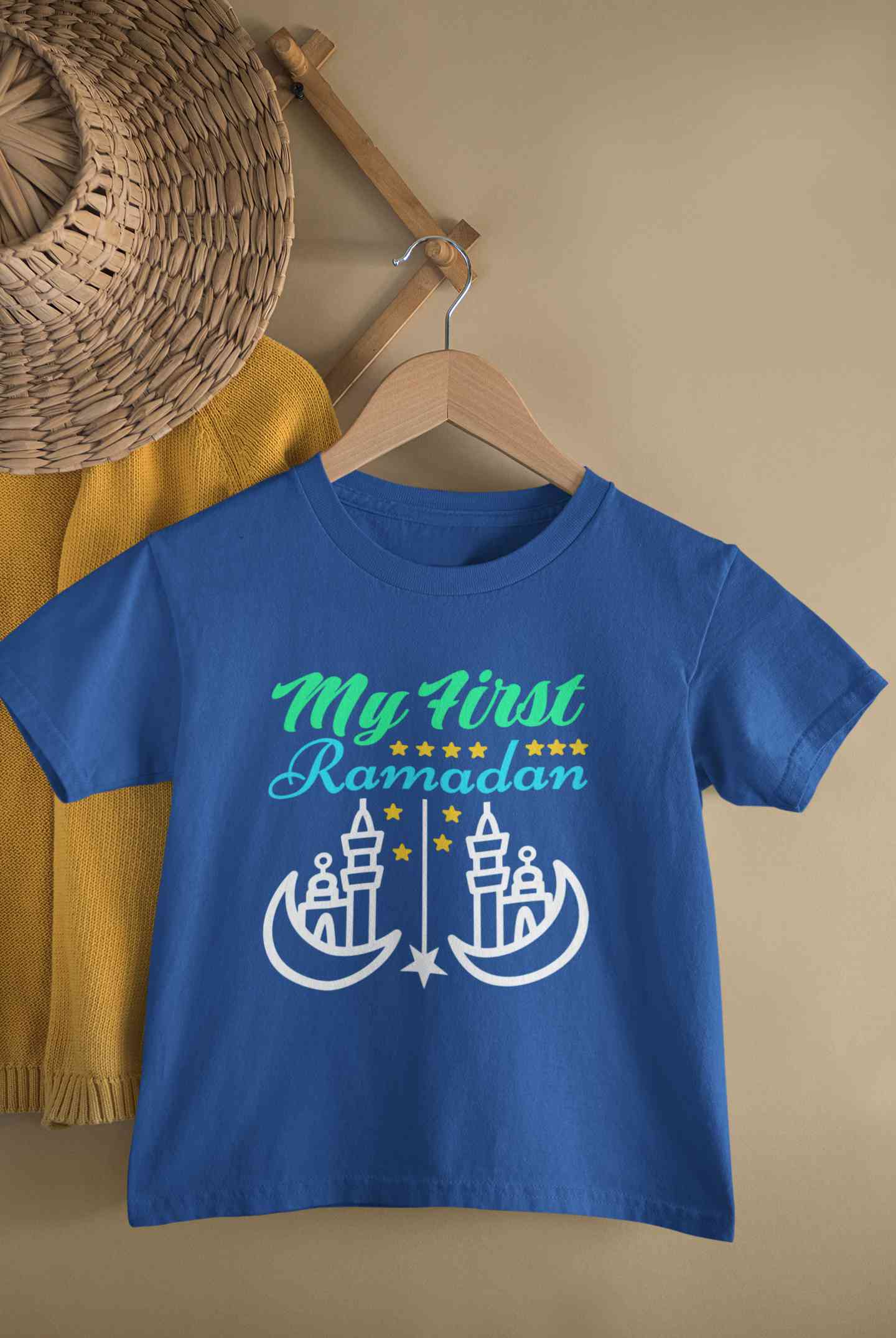 My First Ramadan Half Sleeves T-Shirt for Boy-FunkyTeesClub