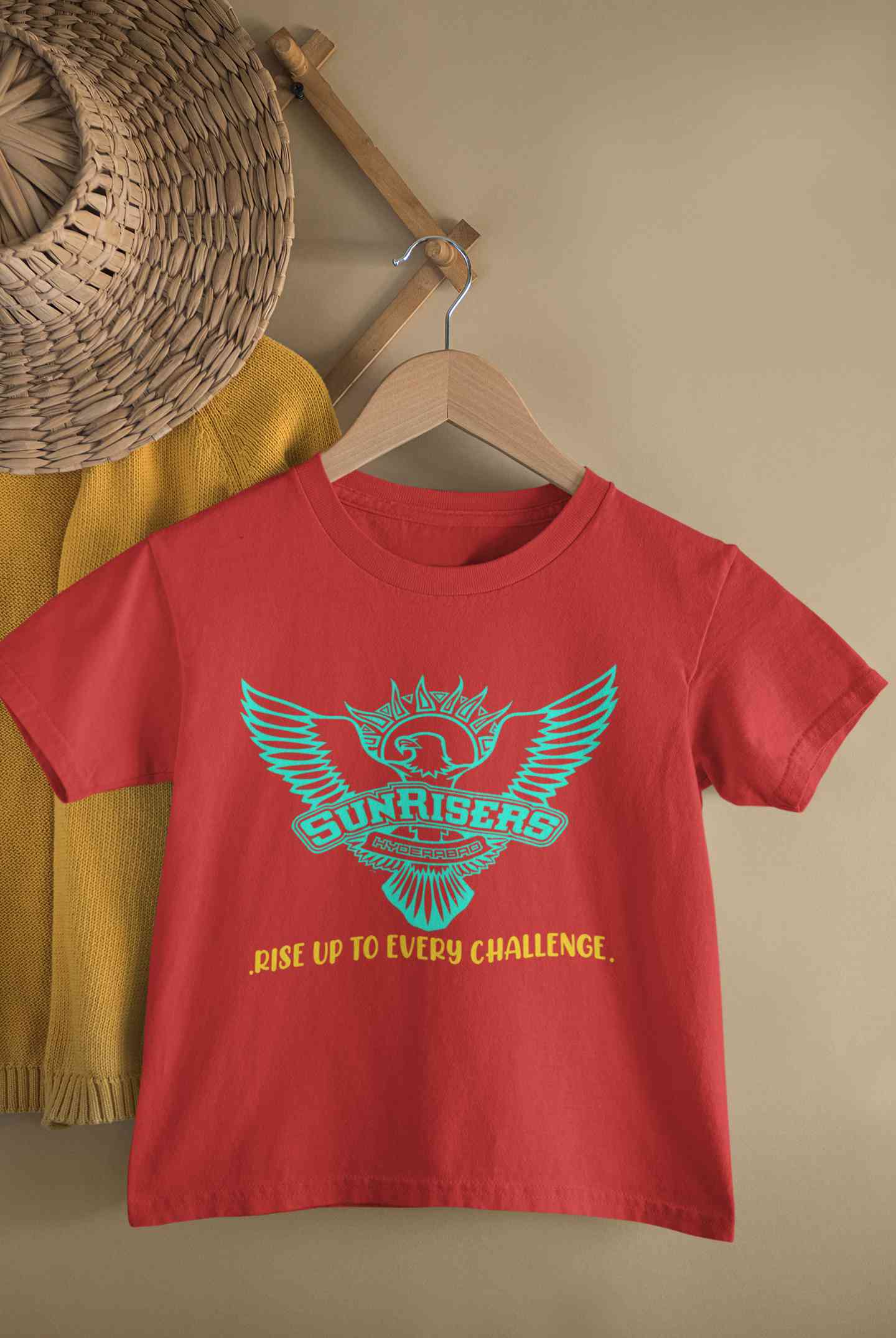 IPL SRH Sunrisers Hyderabad Half Sleeves T-Shirt For Girls -FunkyTeesClub