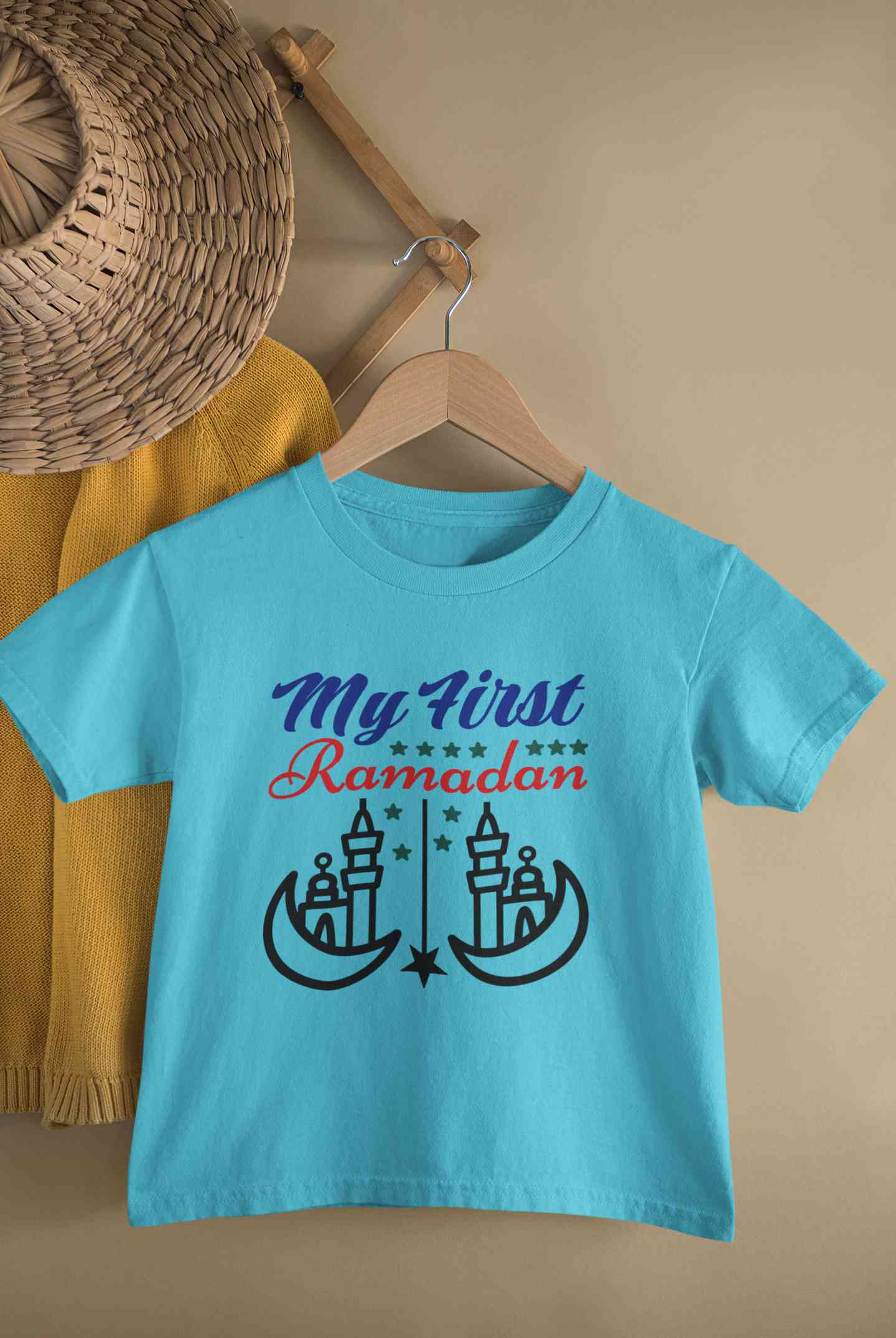 My First Ramadan Half Sleeves T-Shirt for Boy-FunkyTeesClub