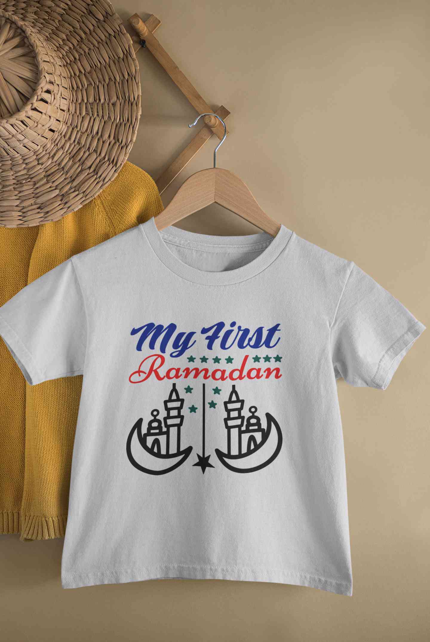 My First Ramadan Half Sleeves T-Shirt for Boy-FunkyTeesClub