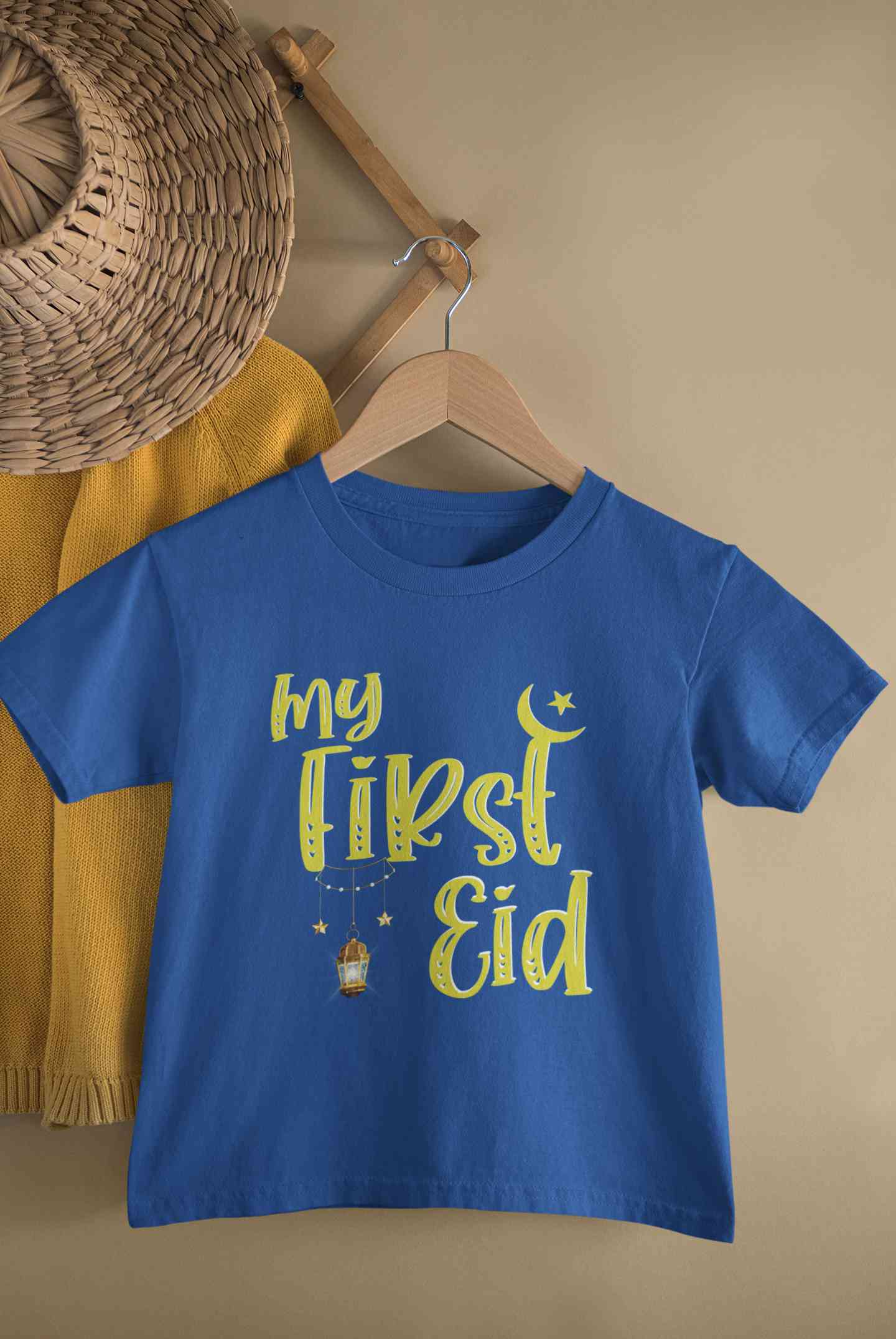 My First Eid Half Sleeves T-Shirt for Boy-FunkyTeesClub