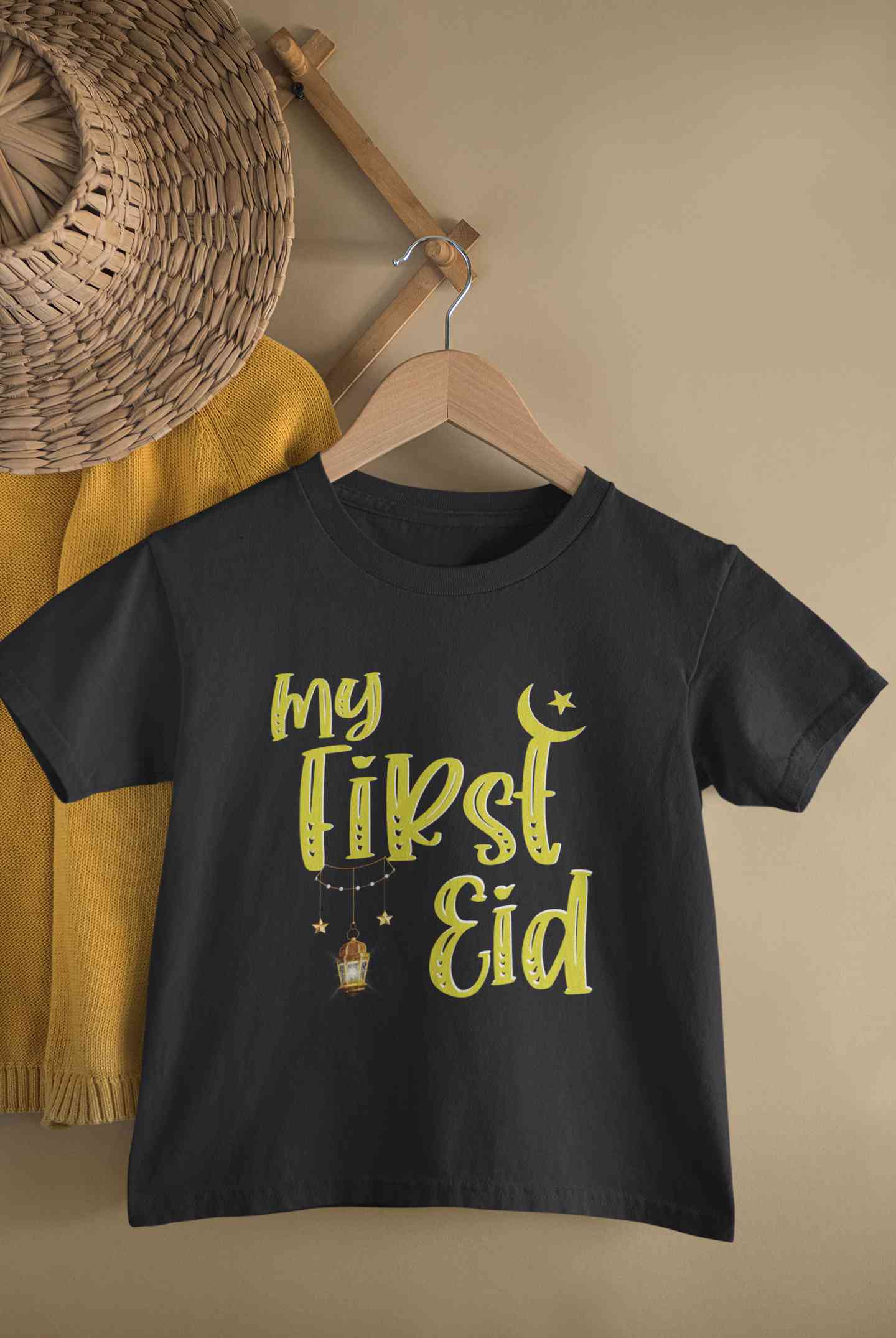 My First Eid Half Sleeves T-Shirt for Boy-FunkyTeesClub