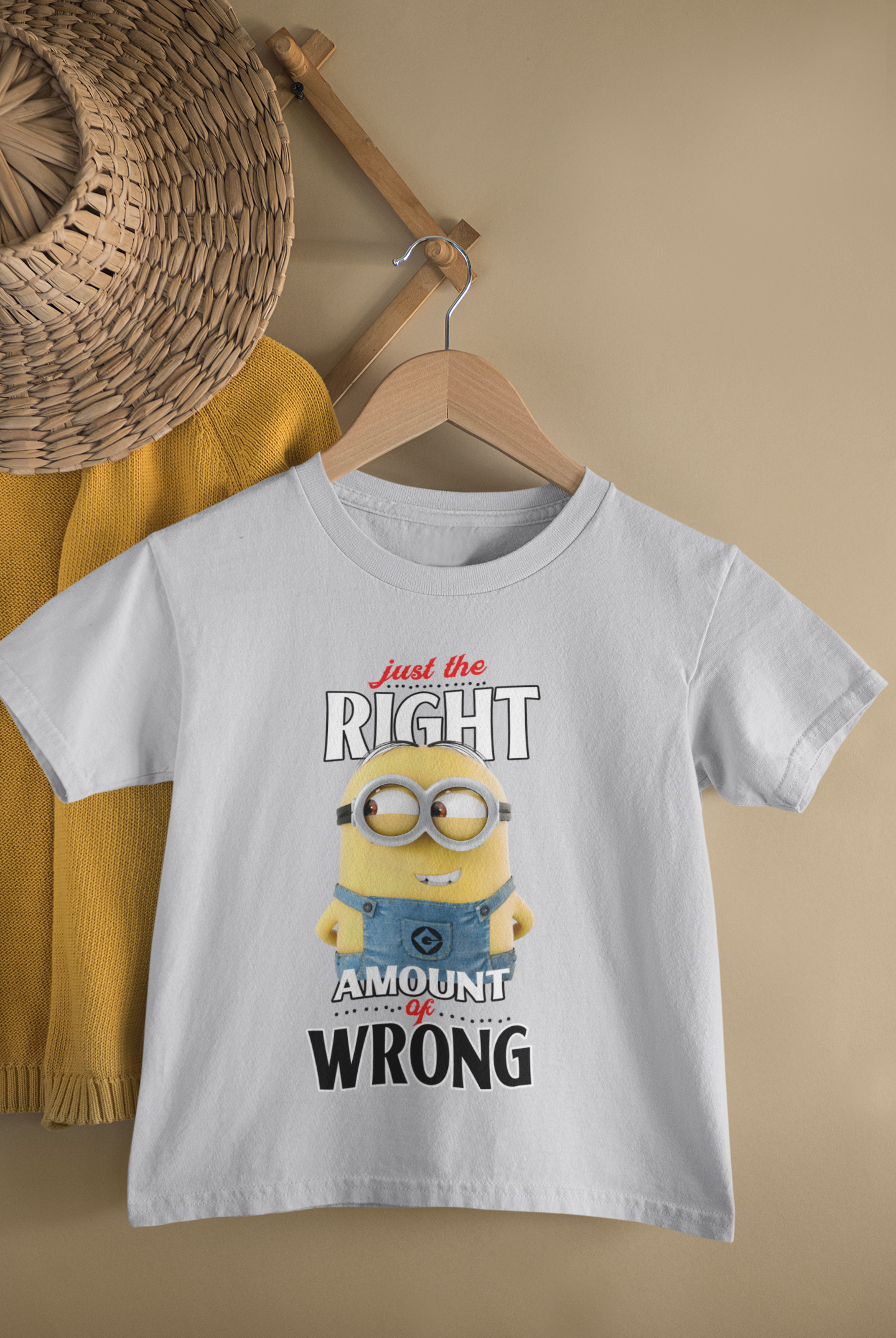 Cartoon Quotes Half Sleeves T-Shirt for Boy-FunkyTeesClub