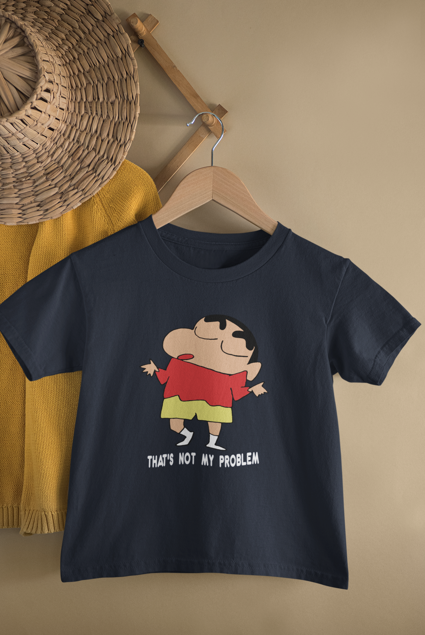 Thats Not My Problem Half Sleeves T-Shirt for Boy-FunkyTeesClub