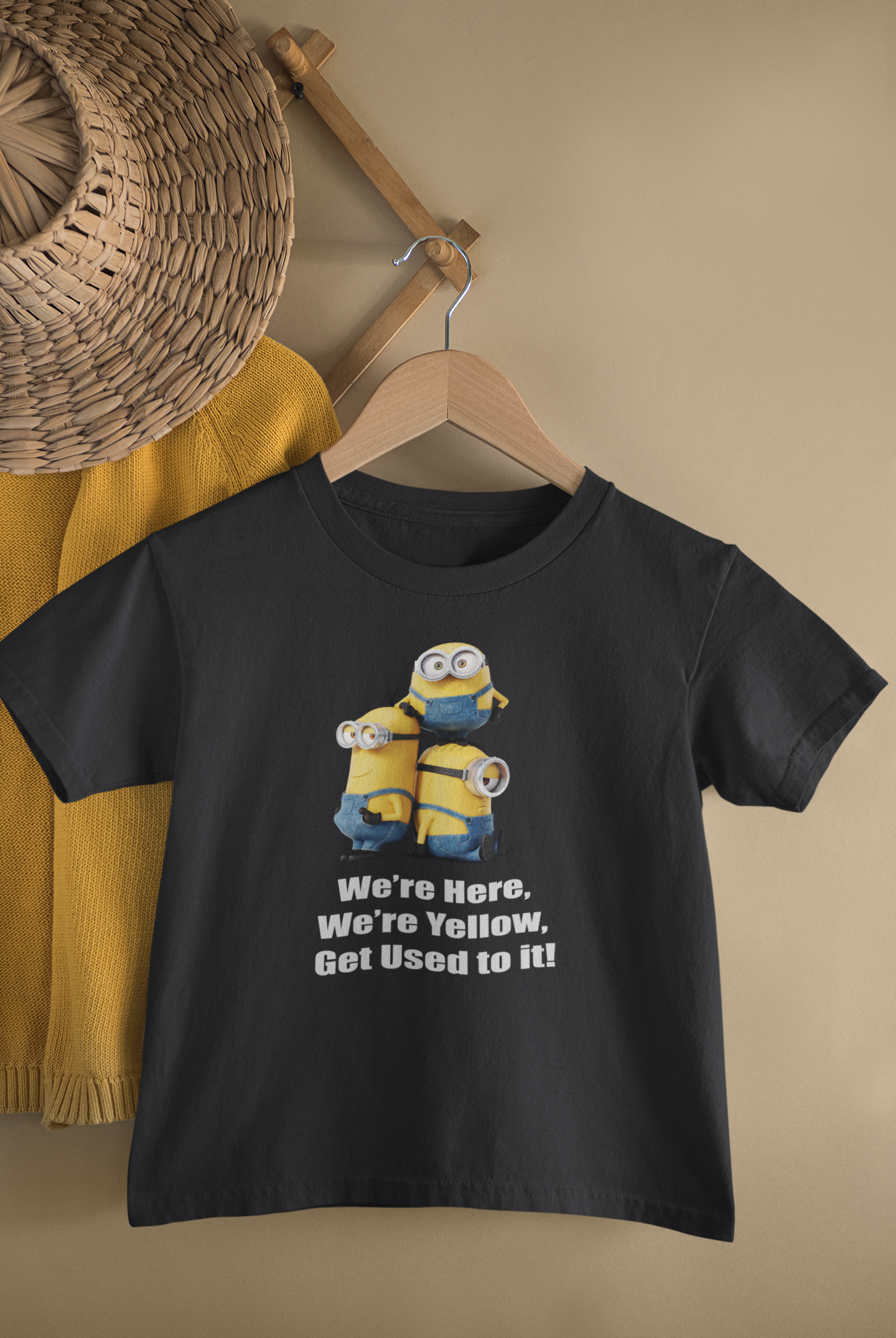 Cartoon Quotes Half Sleeves T-Shirt for Boy-FunkyTeesClub