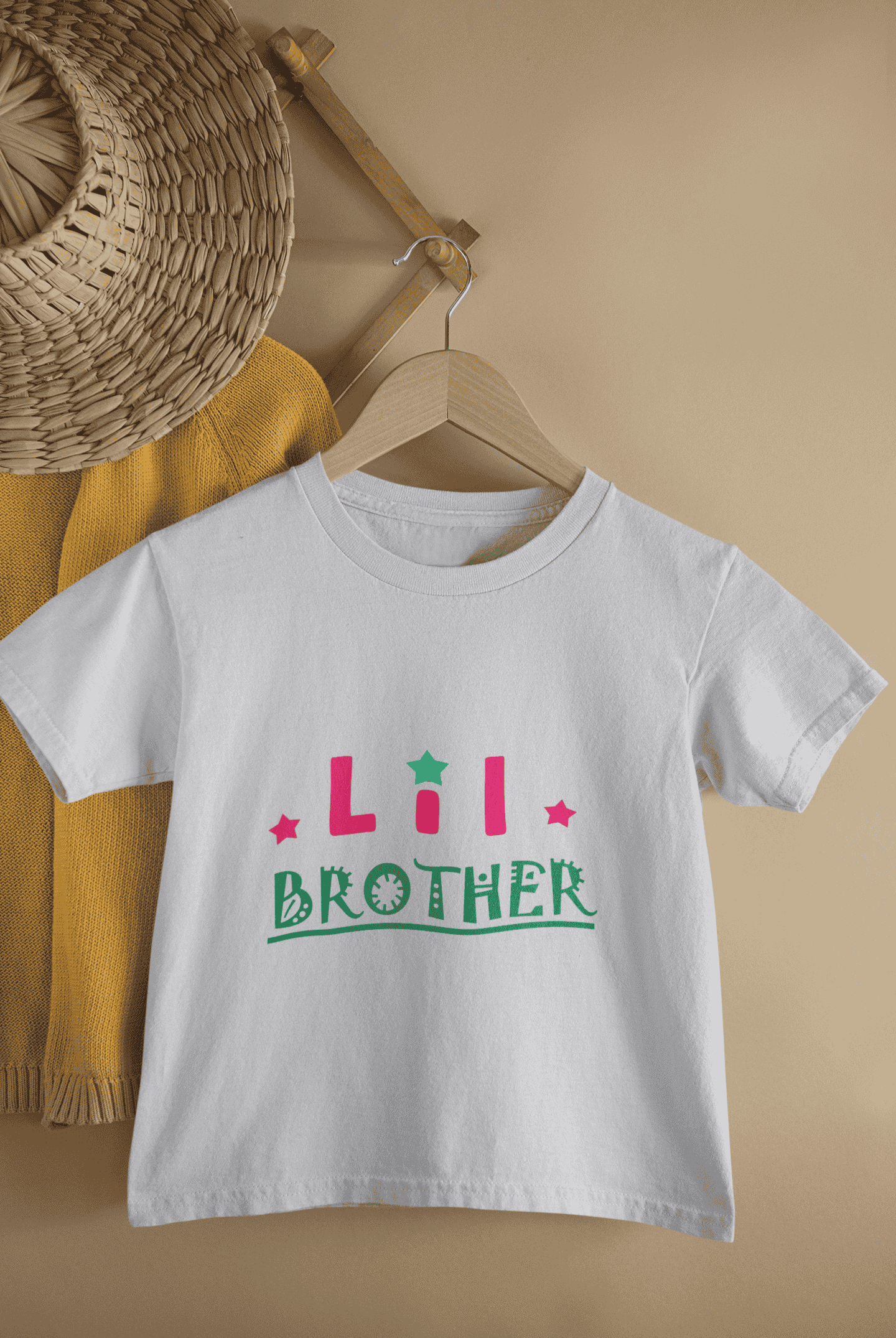 Lil Brother Rakshabandhan Half Sleeves T-Shirt for Boys -FunkyTeesClub