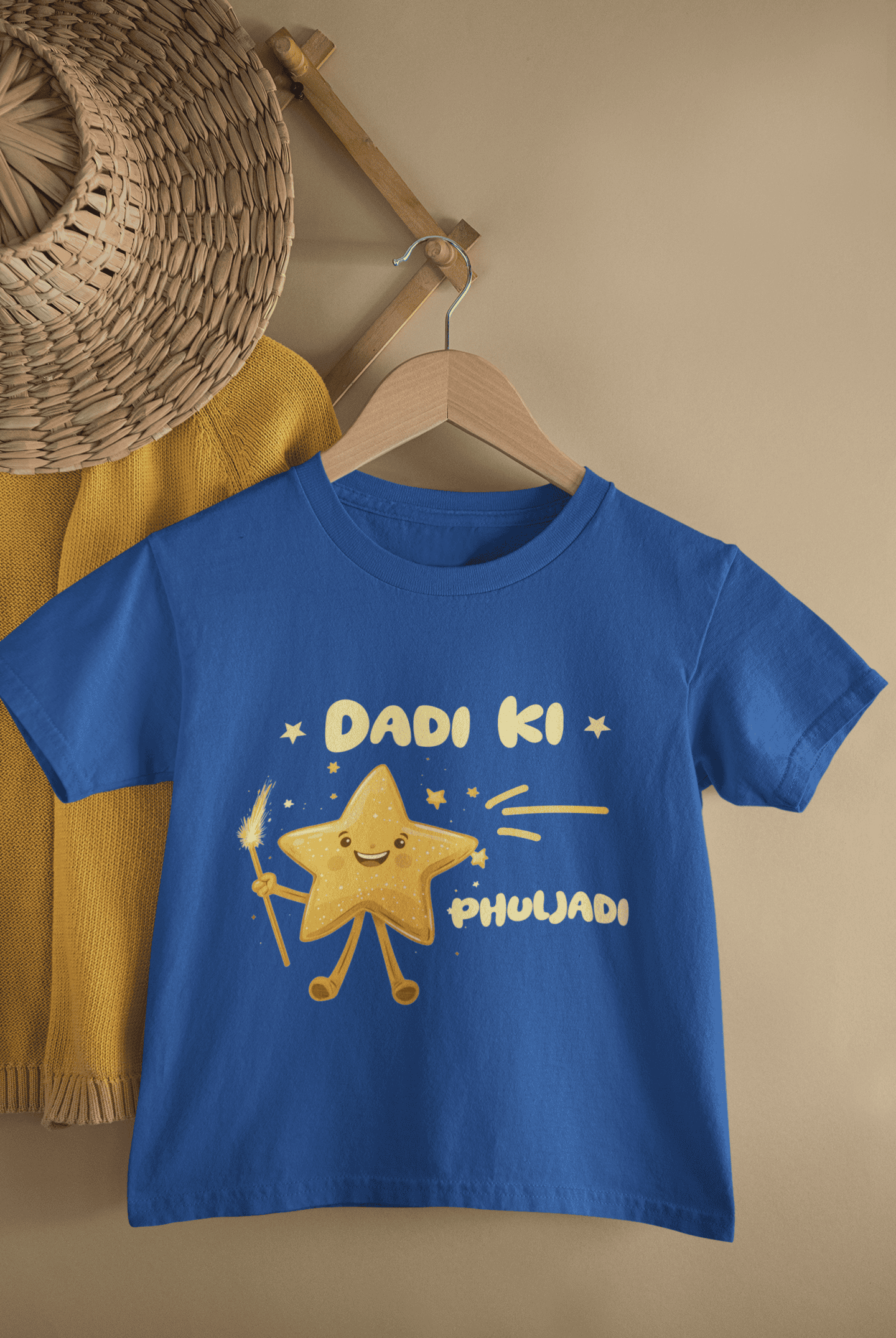 Dadi Ki Phuljadi Diwali Half Sleeves T-Shirt For Girls -FunkyTeesClub