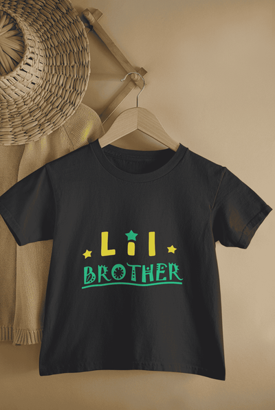 Lil Brother Rakshabandhan Half Sleeves T-Shirt for Boys -FunkyTeesClub