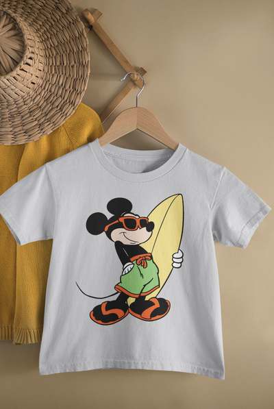 Cute Cartoon Half Sleeves T-Shirt for Boy-FunkyTeesClub