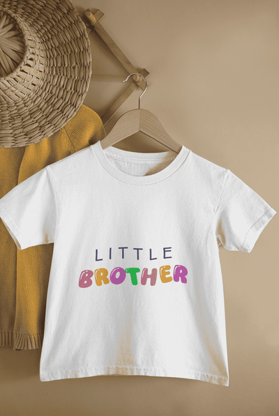 Little Brother Rakshabandhan Half Sleeves T-Shirt for Boys -FunkyTeesClub