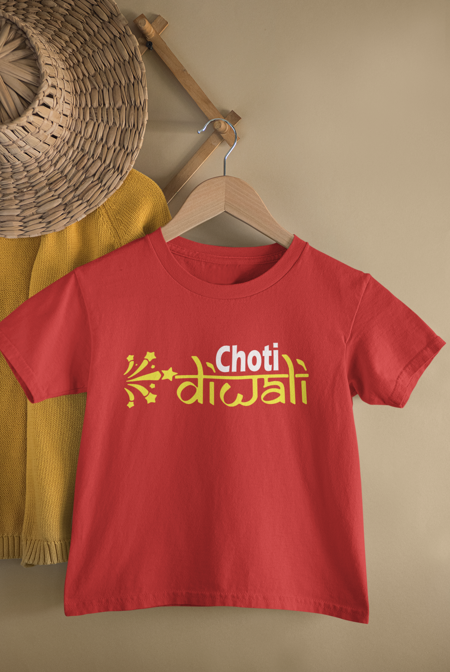 Choti Diwali Half Sleeves T-Shirt for Boy-FunkyTeesClub