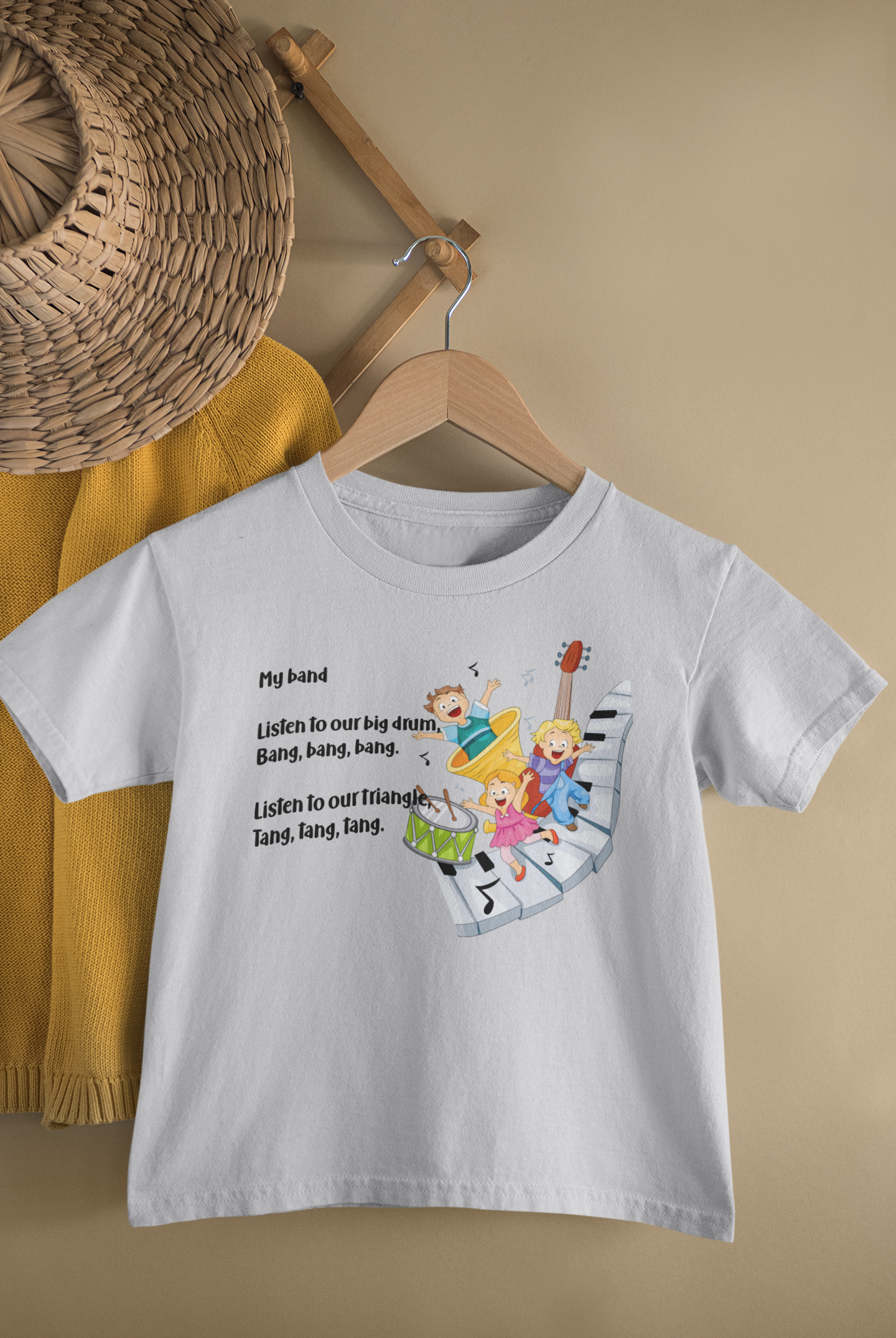 My Band Poem Half Sleeves T-Shirt for Boy-FunkyTeesClub