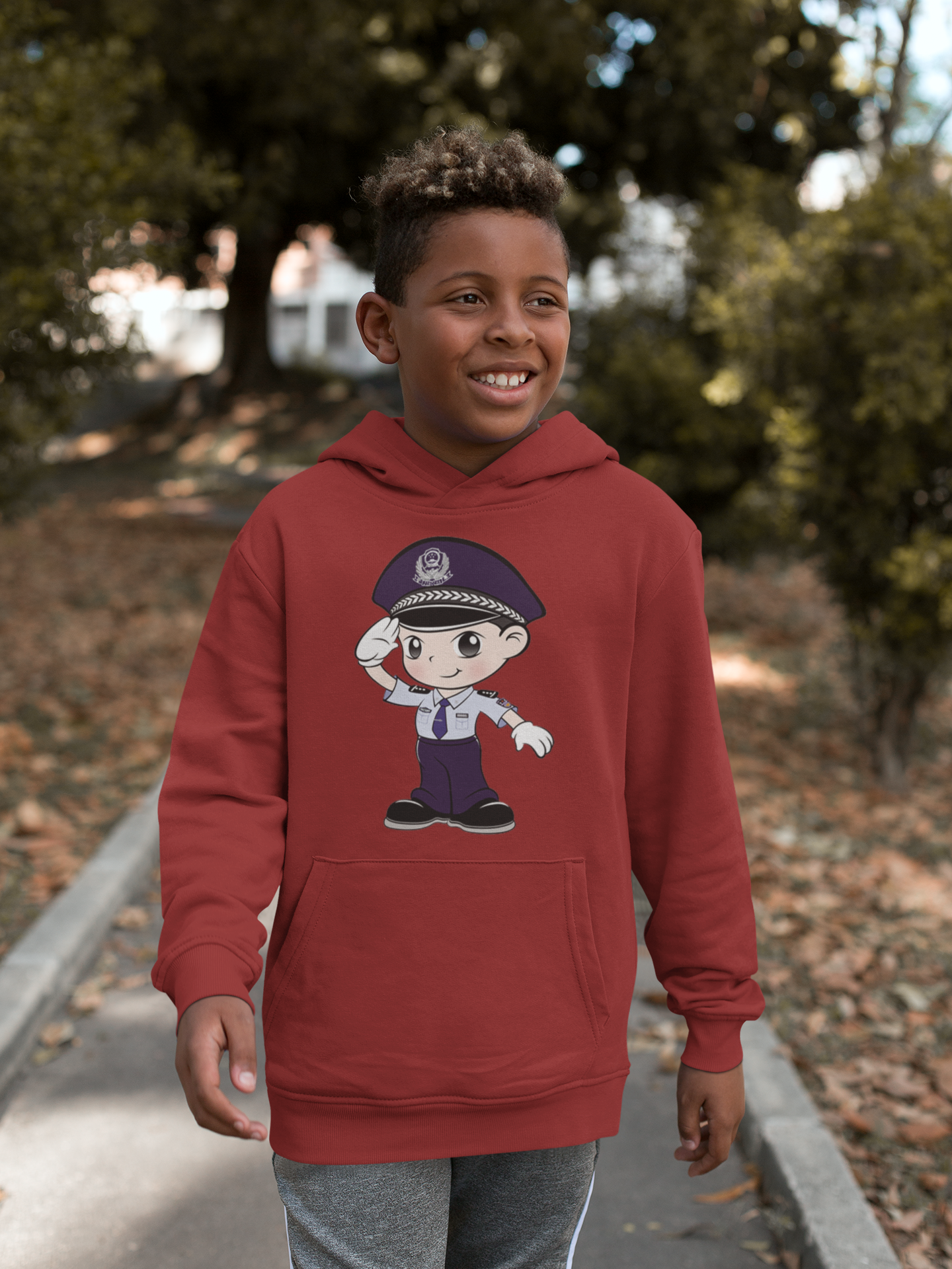 Future Police Boy Hoodies-FunkyTeesClub