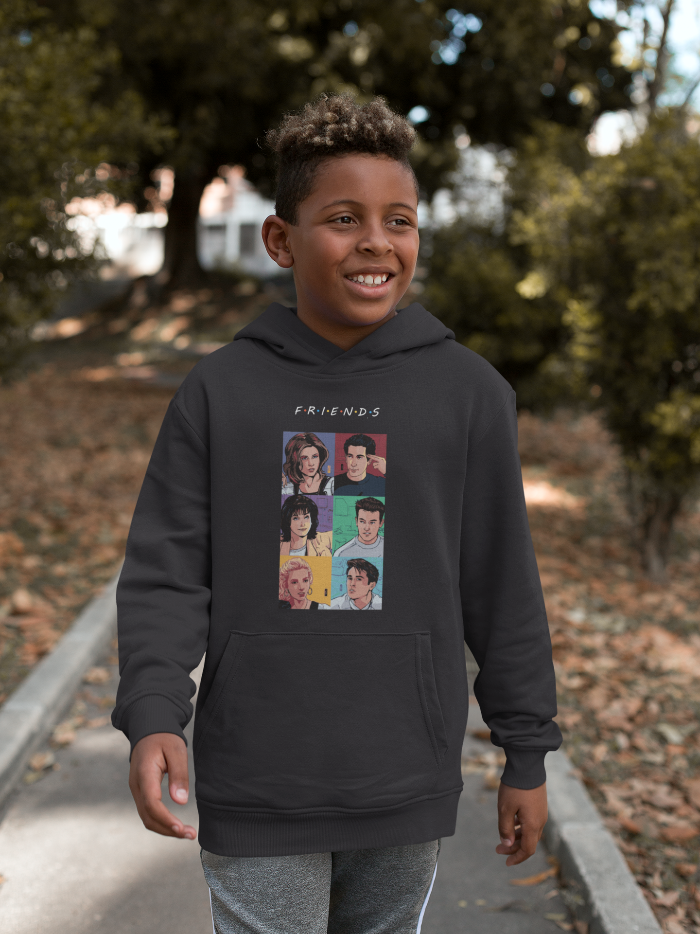 Friends Web Series Boy Hoodies-FunkyTeesClub