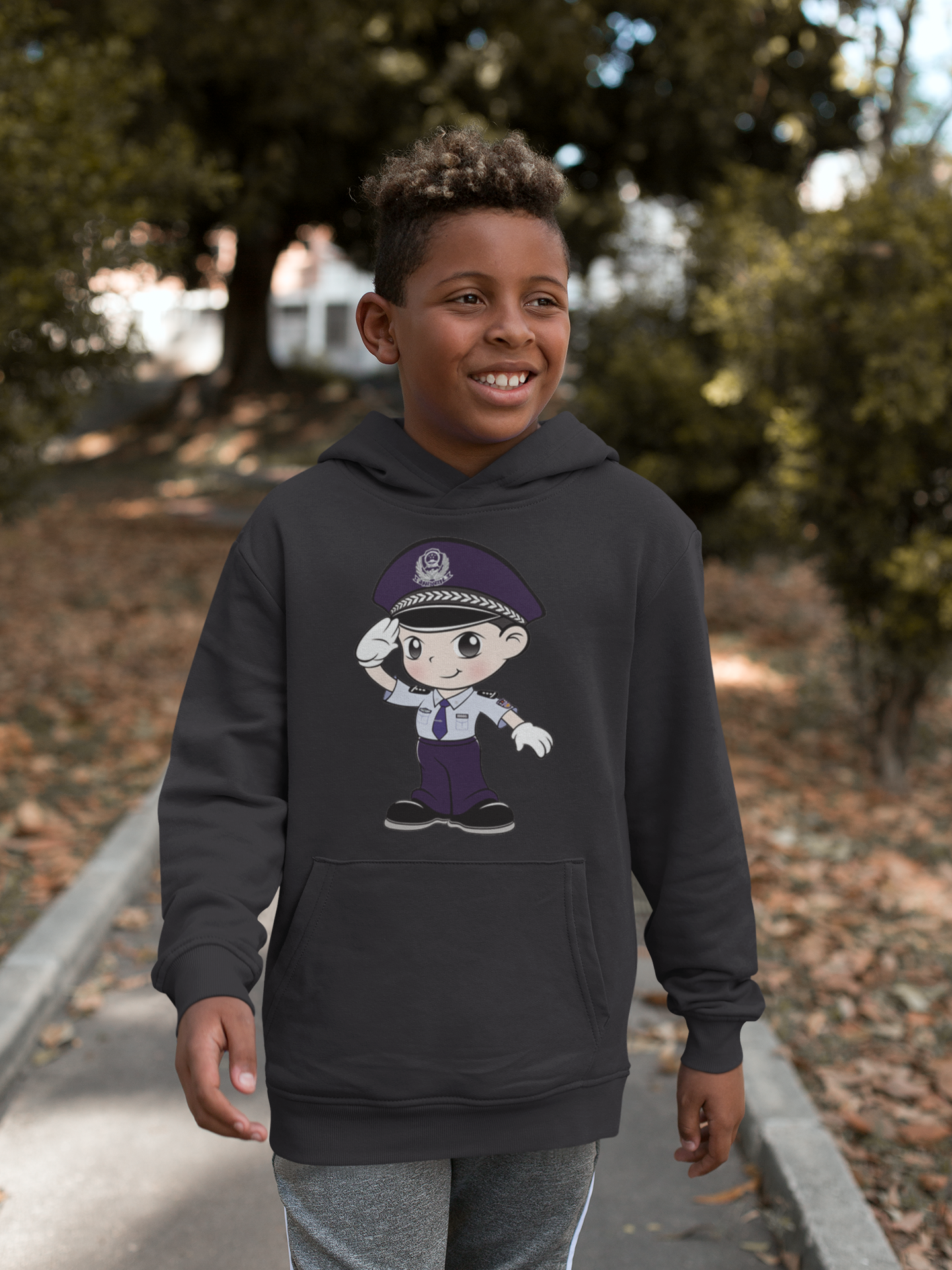 Future Police Boy Hoodies-FunkyTeesClub