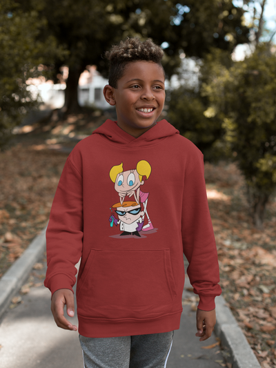 Cute Cartoon Boy Hoodies-FunkyTeesClub