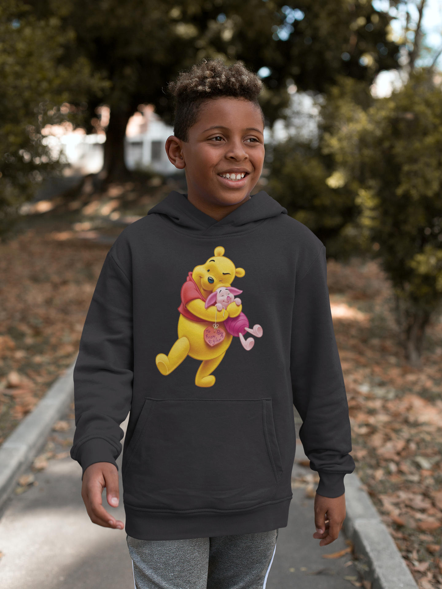Cute Cartoon Boy Hoodies-FunkyTeesClub