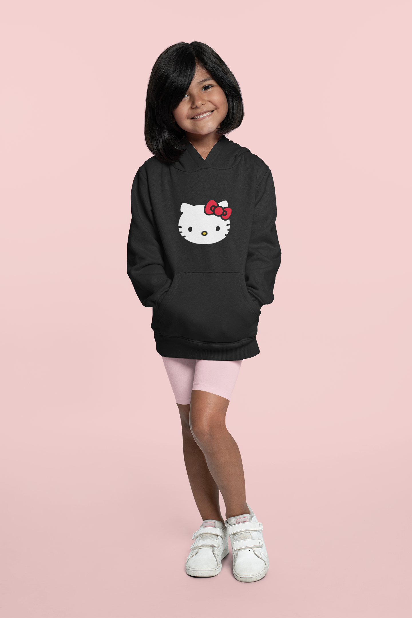 Hello Kitty Cartoon Girl Hoodies-FunkyTeesClub