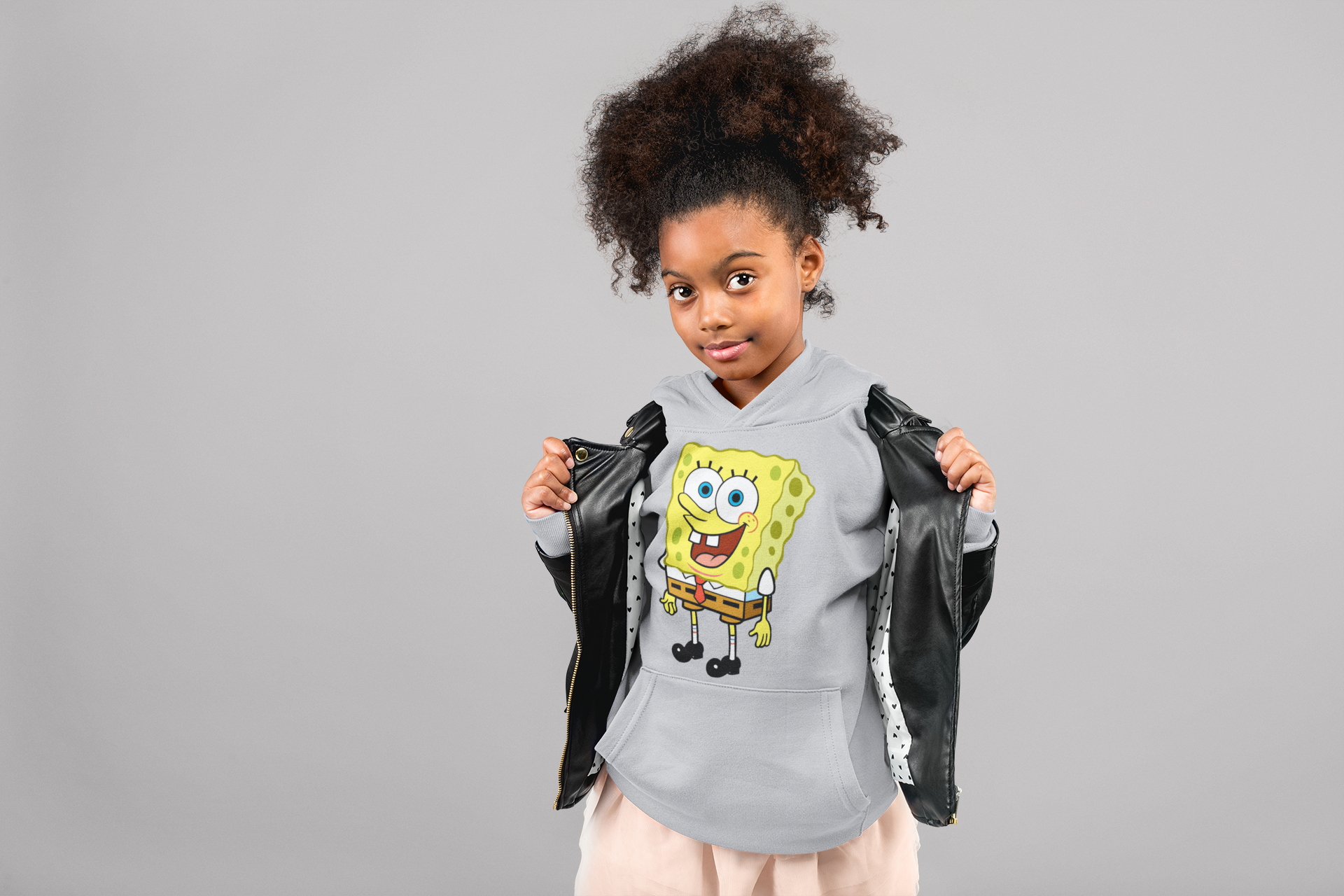 Cute Cartoon Girl Hoodies-FunkyTeesClub