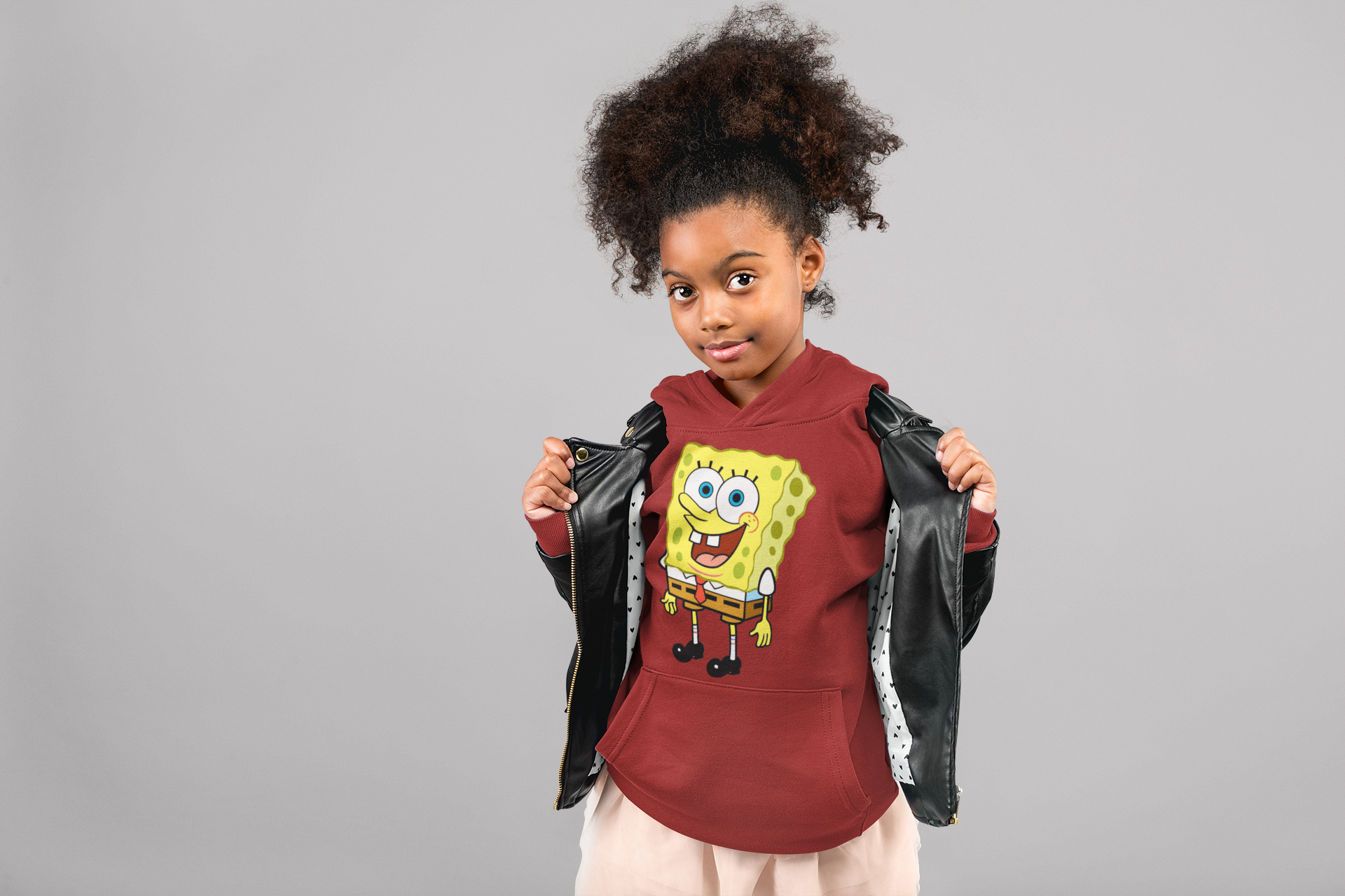 Cute Cartoon Girl Hoodies-FunkyTeesClub