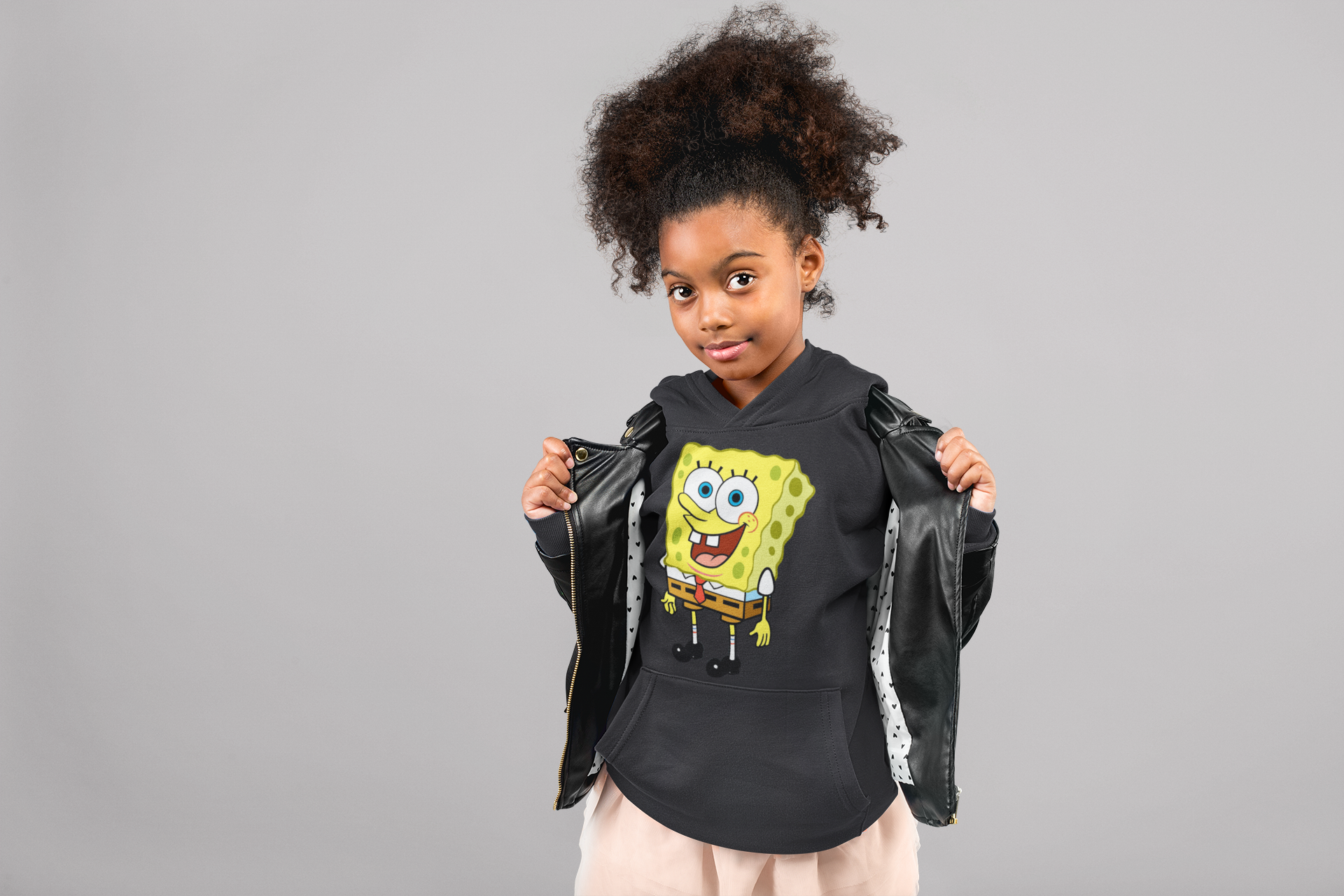 Cute Cartoon Girl Hoodies-FunkyTeesClub