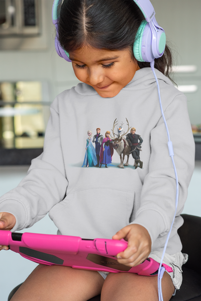 Cute Princess Girl Hoodies-FunkyTeesClub