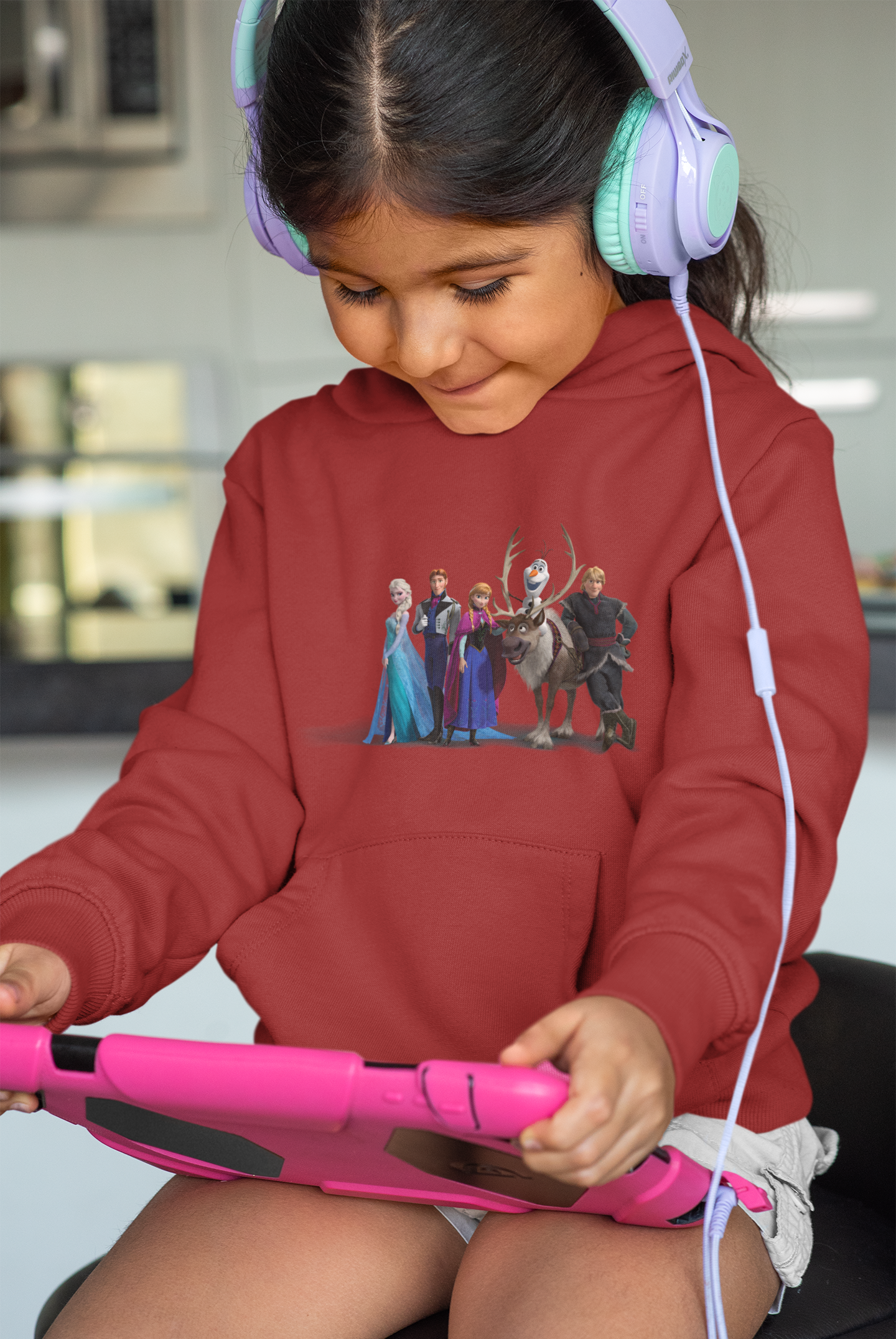 Cute Princess Girl Hoodies-FunkyTeesClub