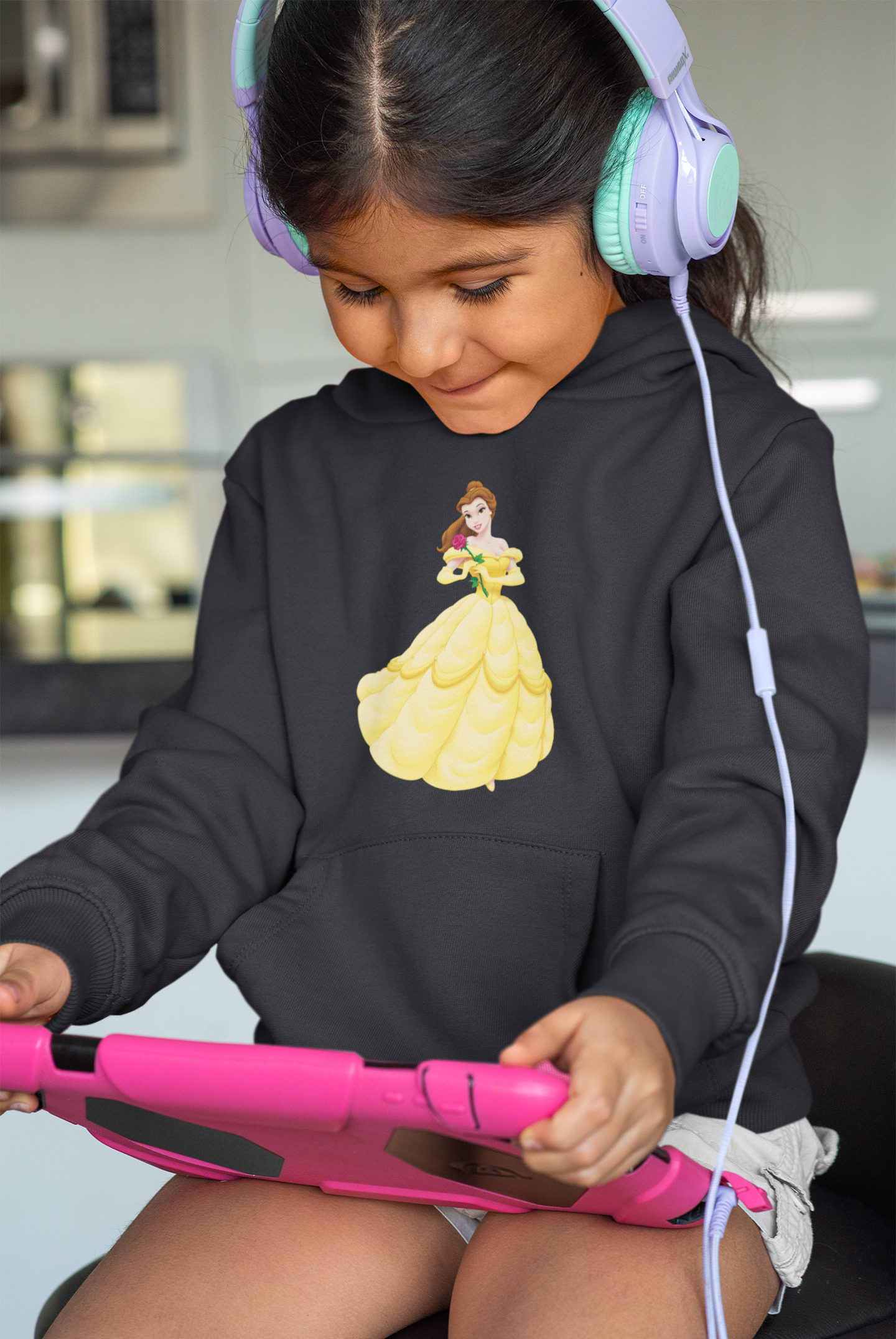 Cute Princess Girl Hoodies-FunkyTeesClub