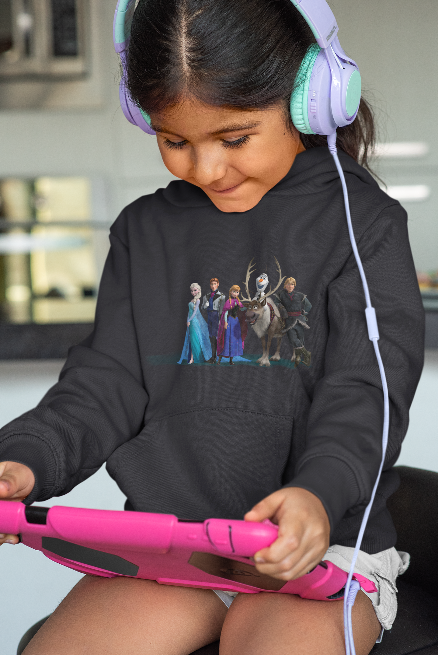 Cute Princess Girl Hoodies-FunkyTeesClub