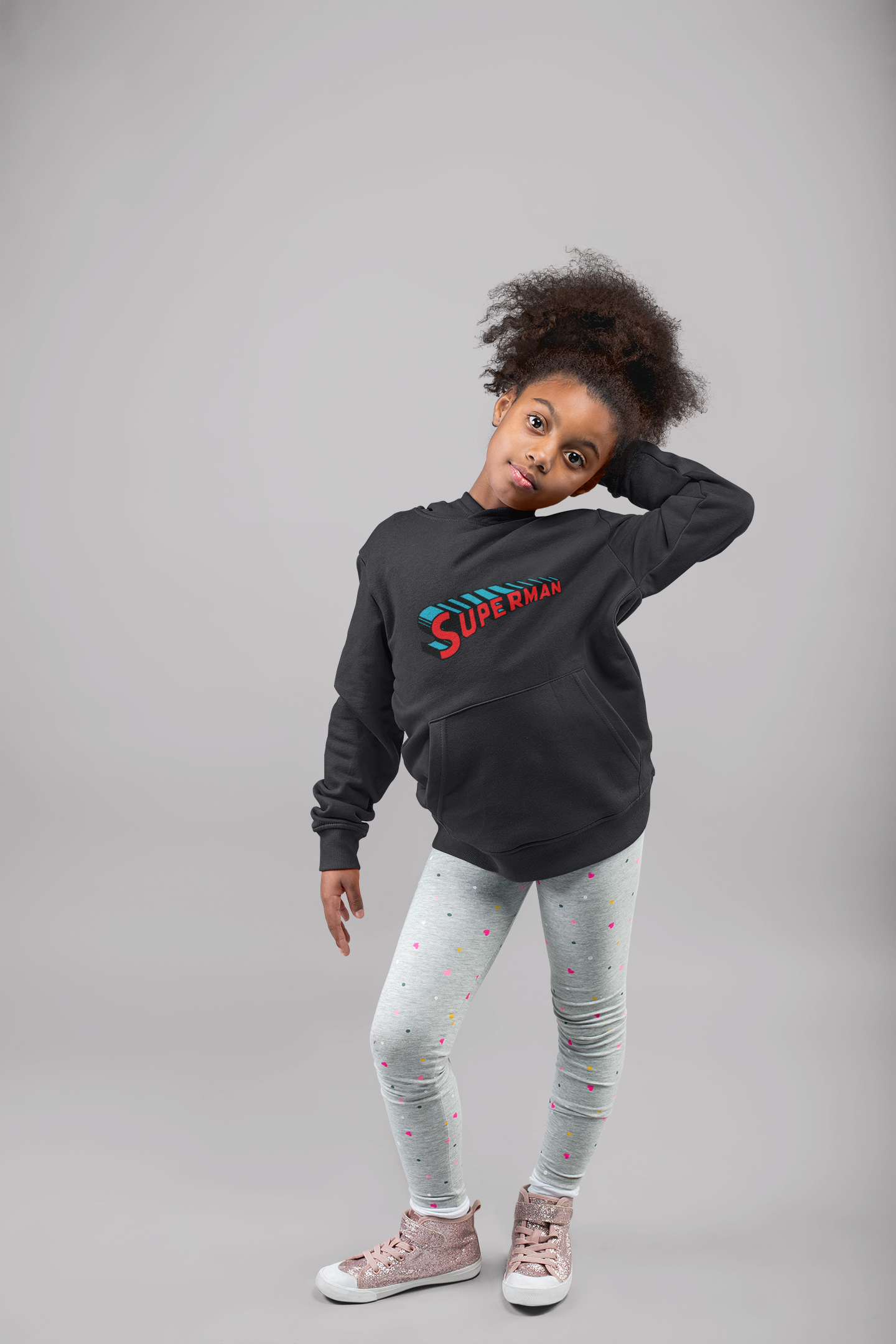 Superhero Girl Hoodies-FunkyTeesClub
