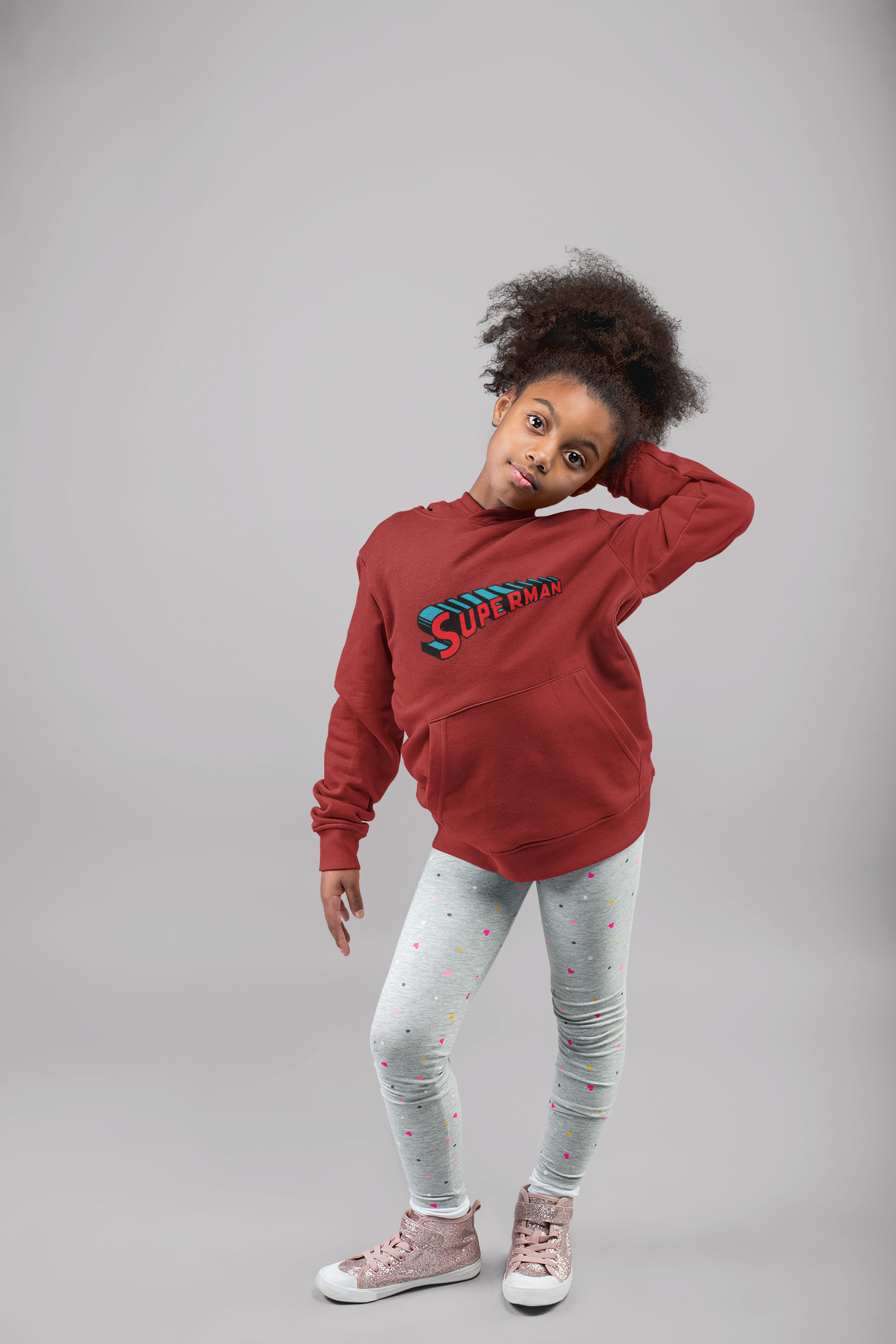 Superhero Girl Hoodies-FunkyTeesClub