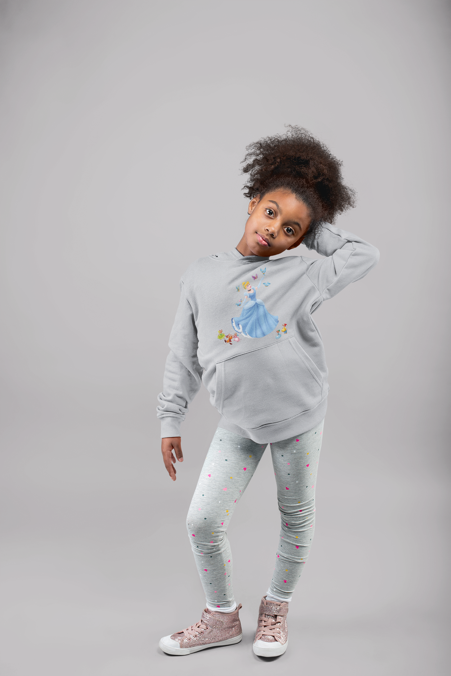 Cute Princess Girl Hoodies-FunkyTeesClub
