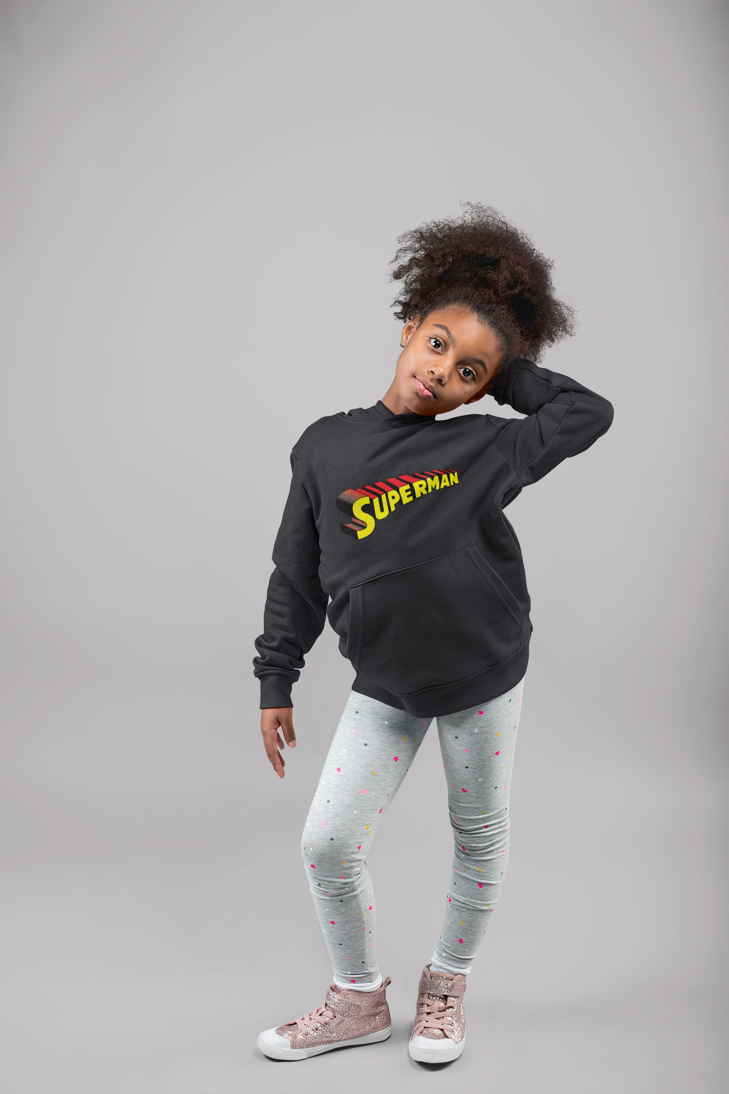 Superhero Girl Hoodies-FunkyTeesClub
