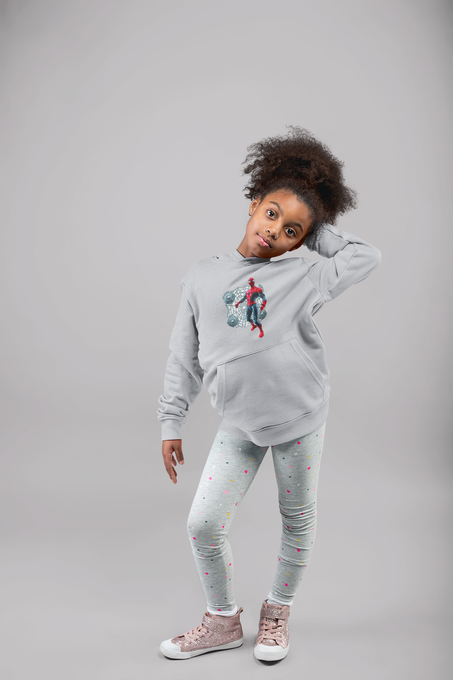 Superhero Girl Hoodies-FunkyTeesClub