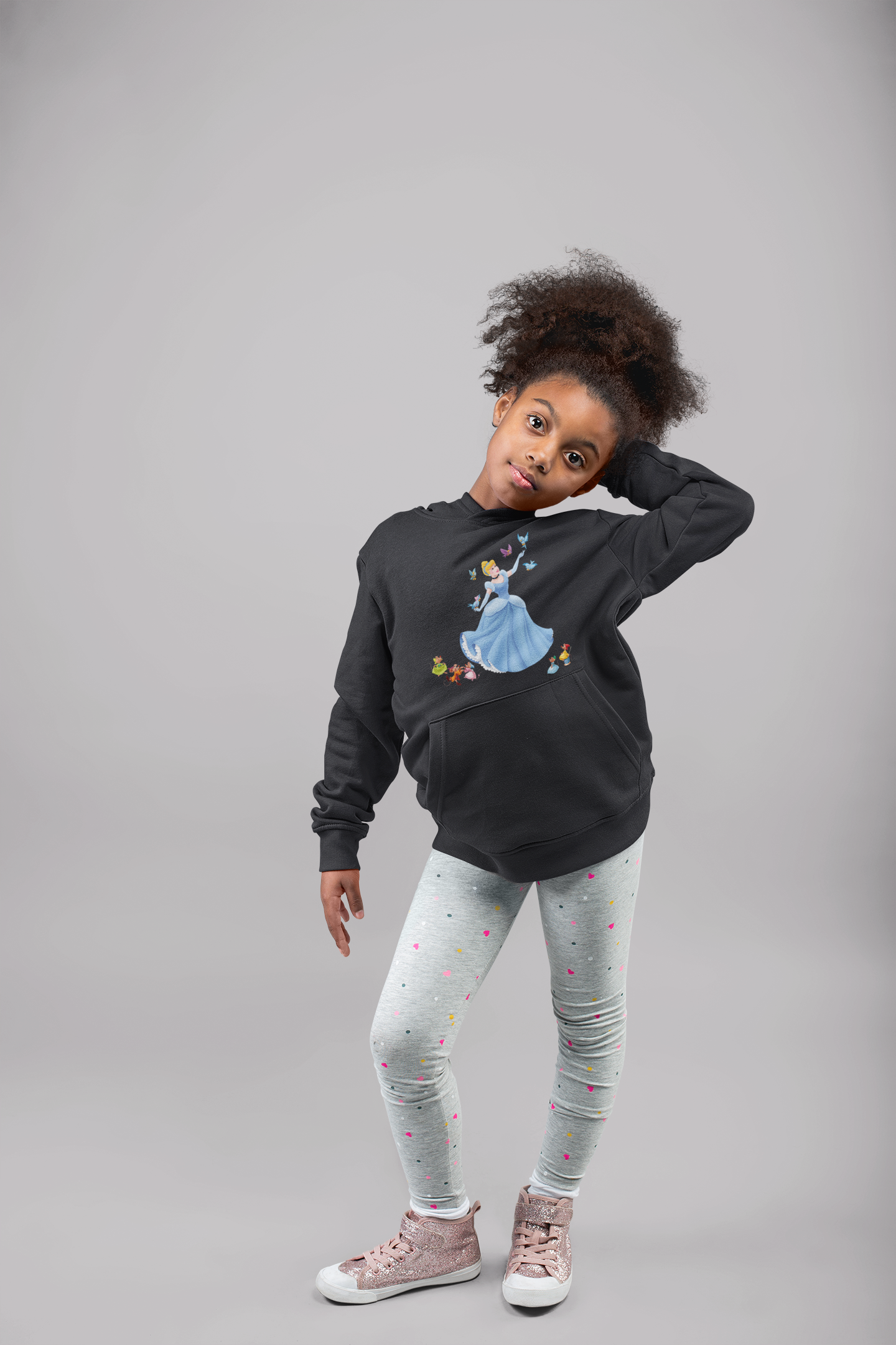 Cute Princess Girl Hoodies-FunkyTeesClub