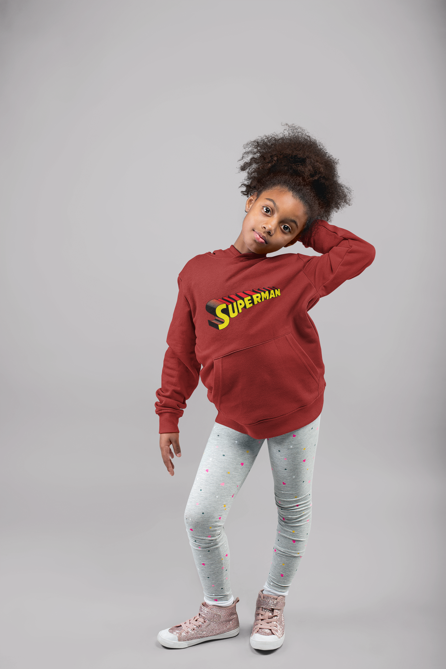 Superhero Girl Hoodies-FunkyTeesClub
