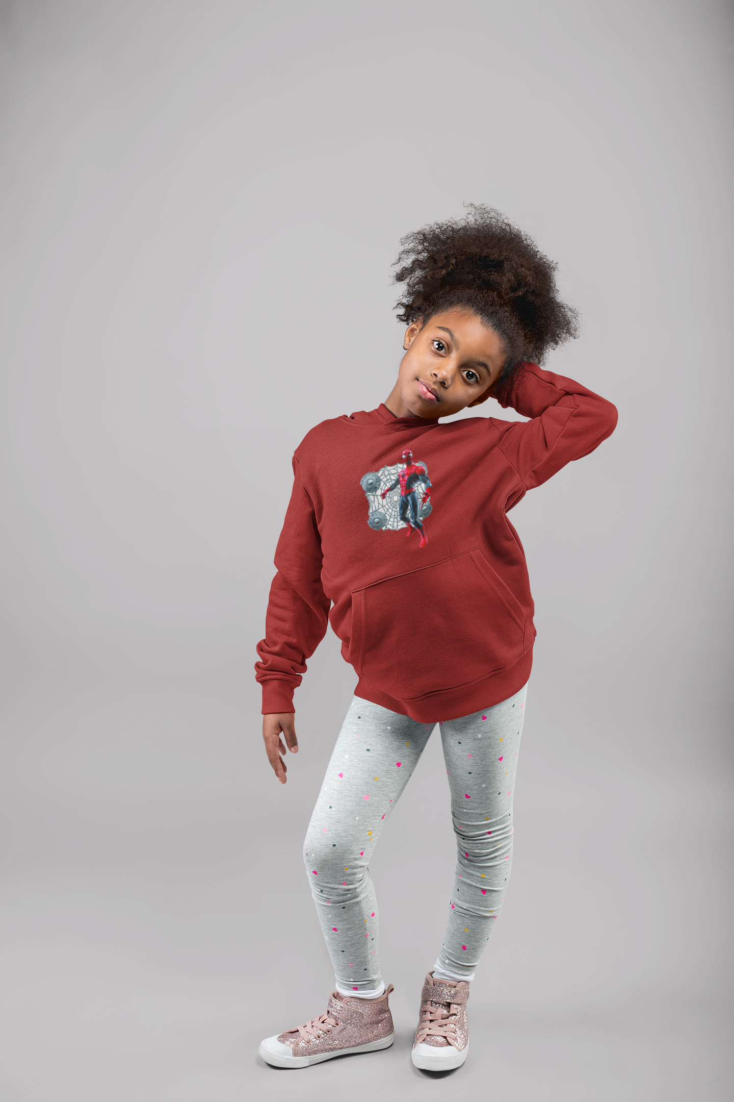 Superhero Girl Hoodies-FunkyTeesClub