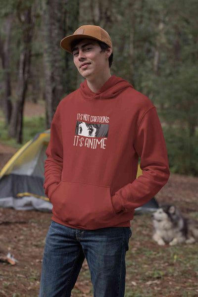 Cartoon Anime Men Hoodies-FunkyTeesClub