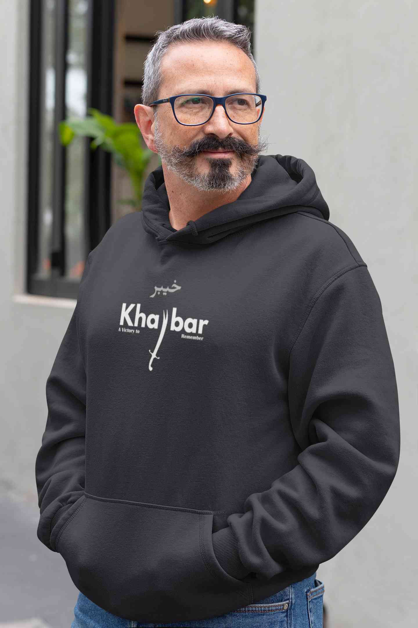 Khaybar Men Hoodies-FunkyTeesClub