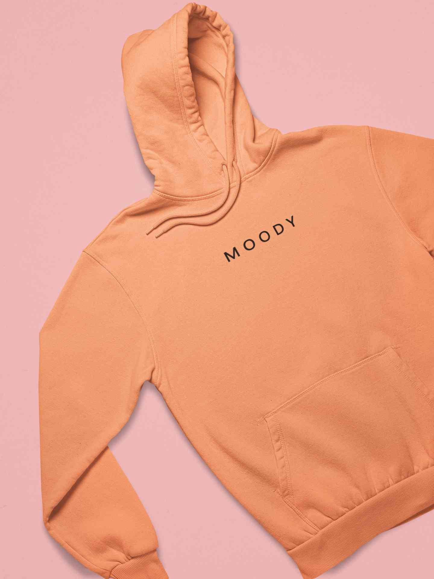 Moody Minimals Hoodies for Women-FunkyTeesClub