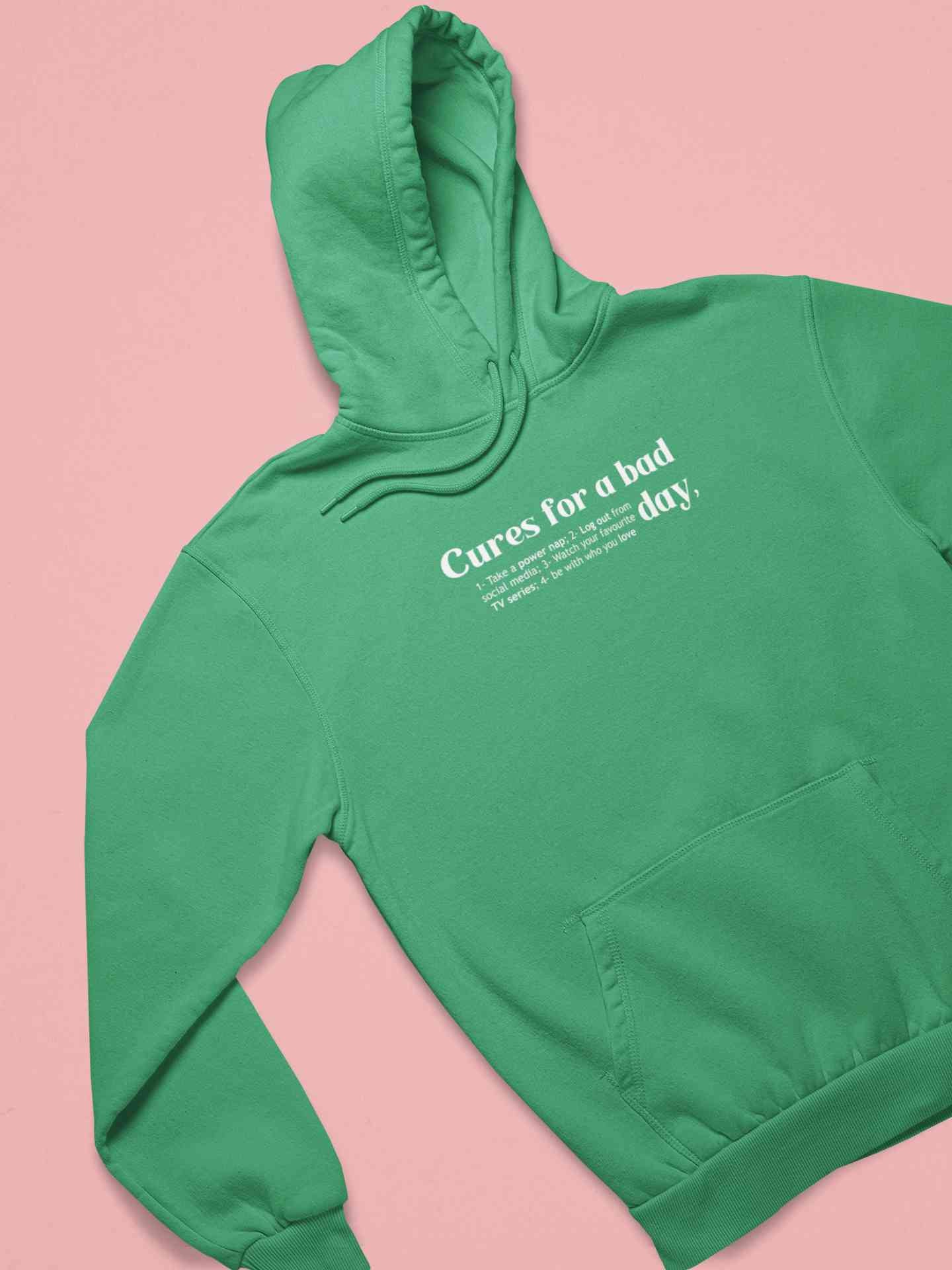 Cures For A Bad Hoodies for Women-FunkyTeesClub